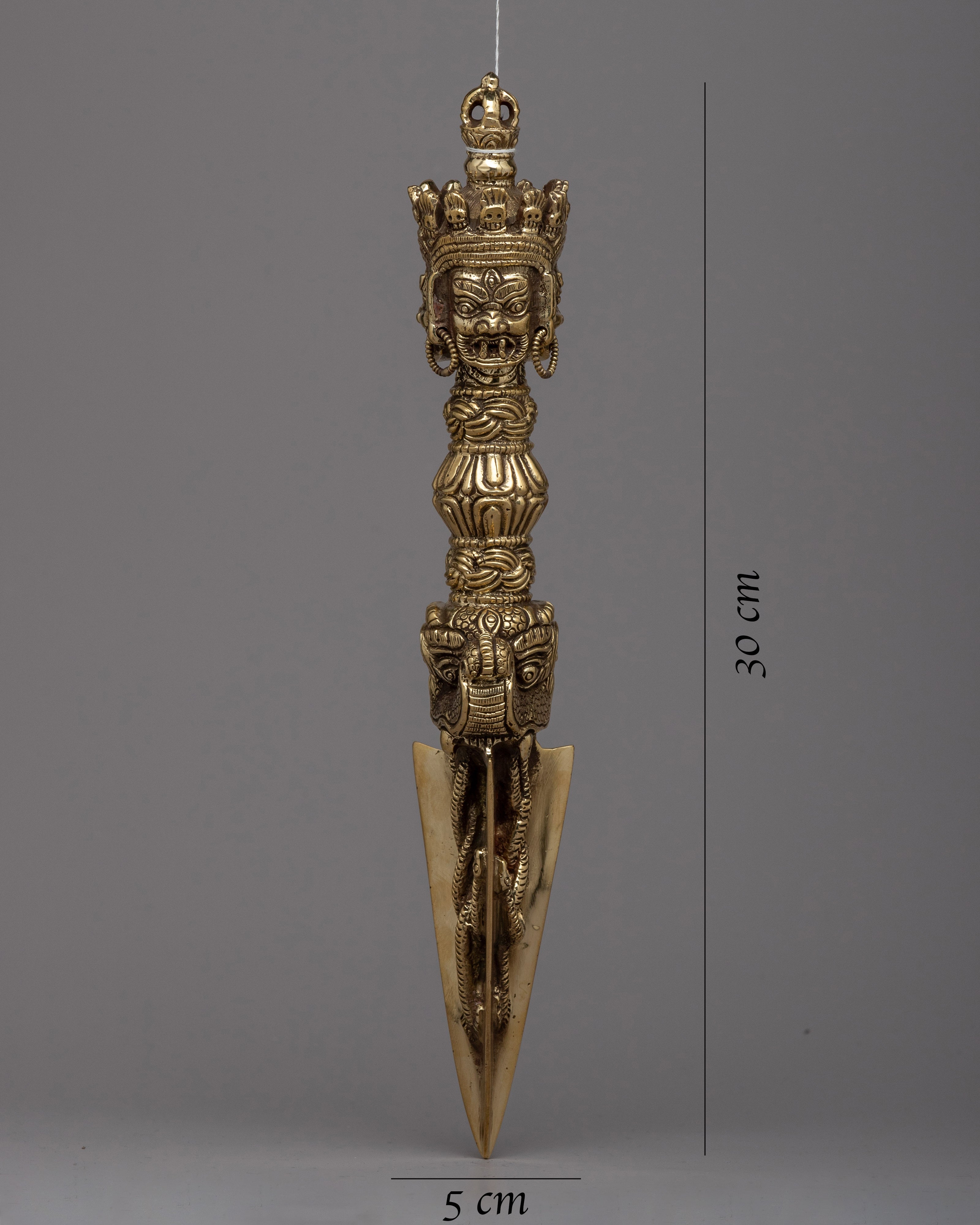 Handmade Brass Phurba | Embrace the Sacred Power of Transformation