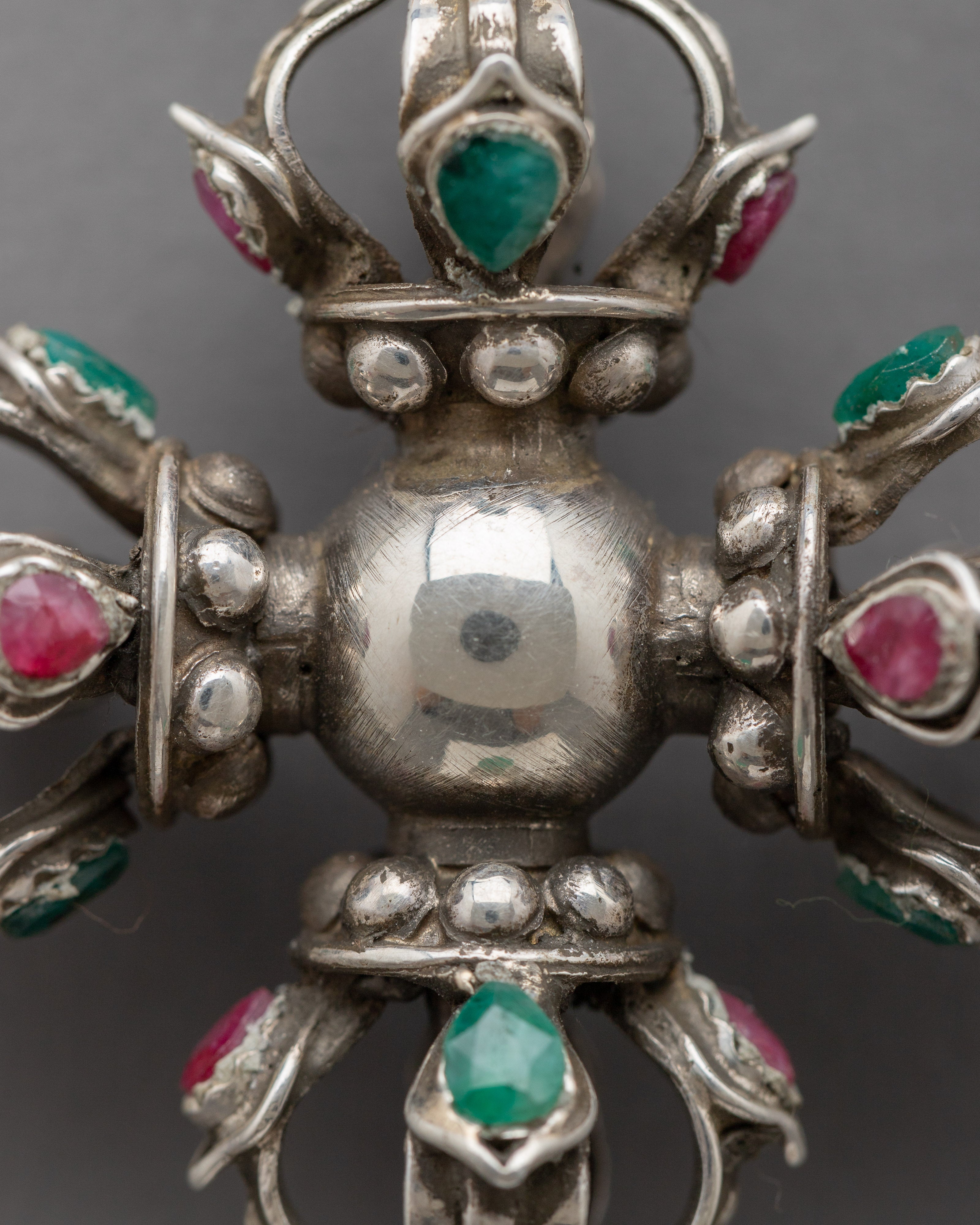 Double Vajra Necklace | Handmade Locket from Nepal