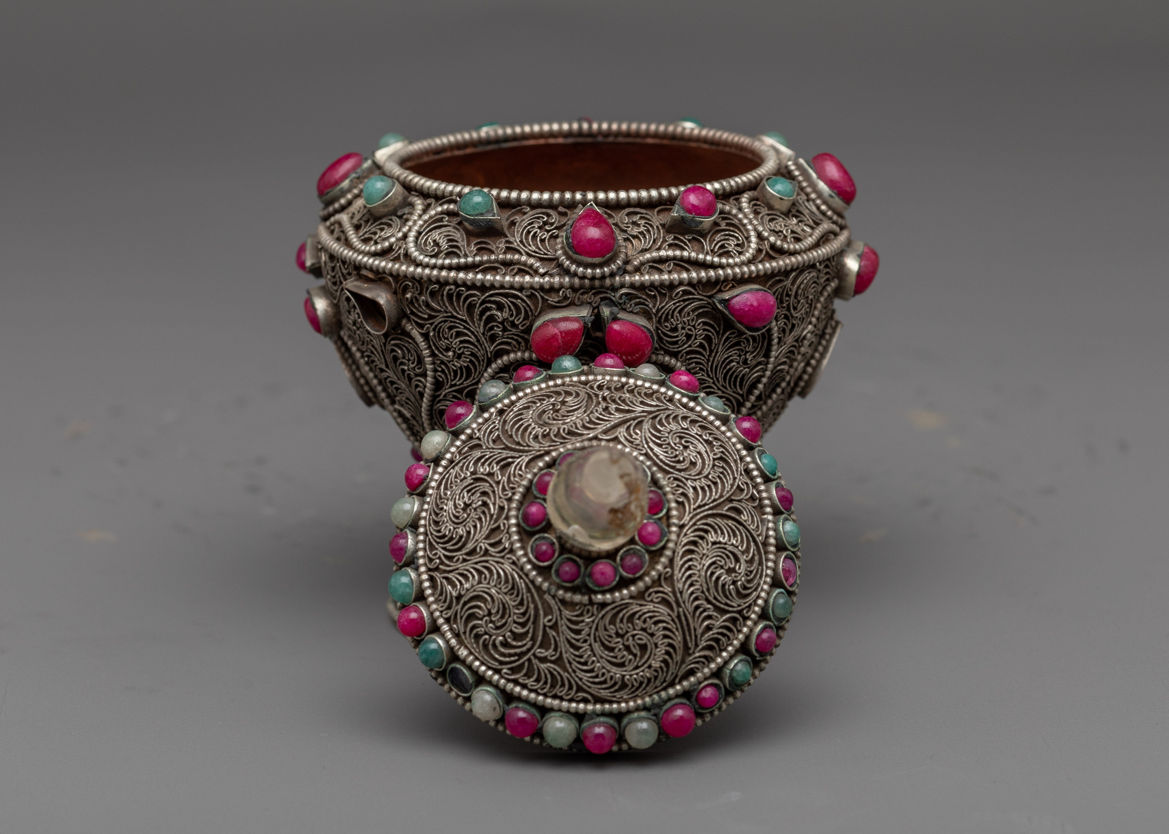 Sacred Dhupur Rice Pot | Tibetan Art Work