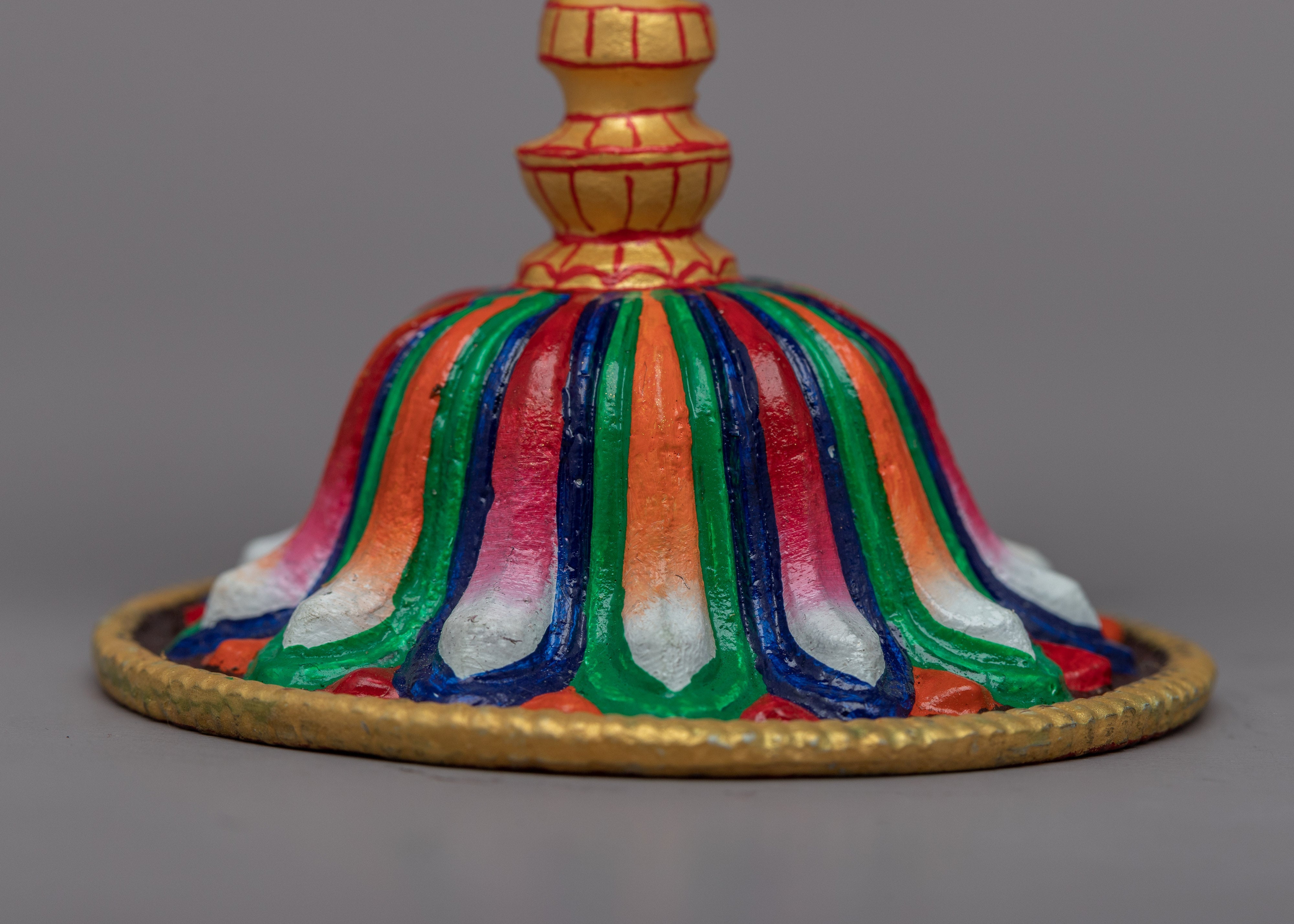 Colorful Auspicious Symbol | Vibrant Spiritual Decor