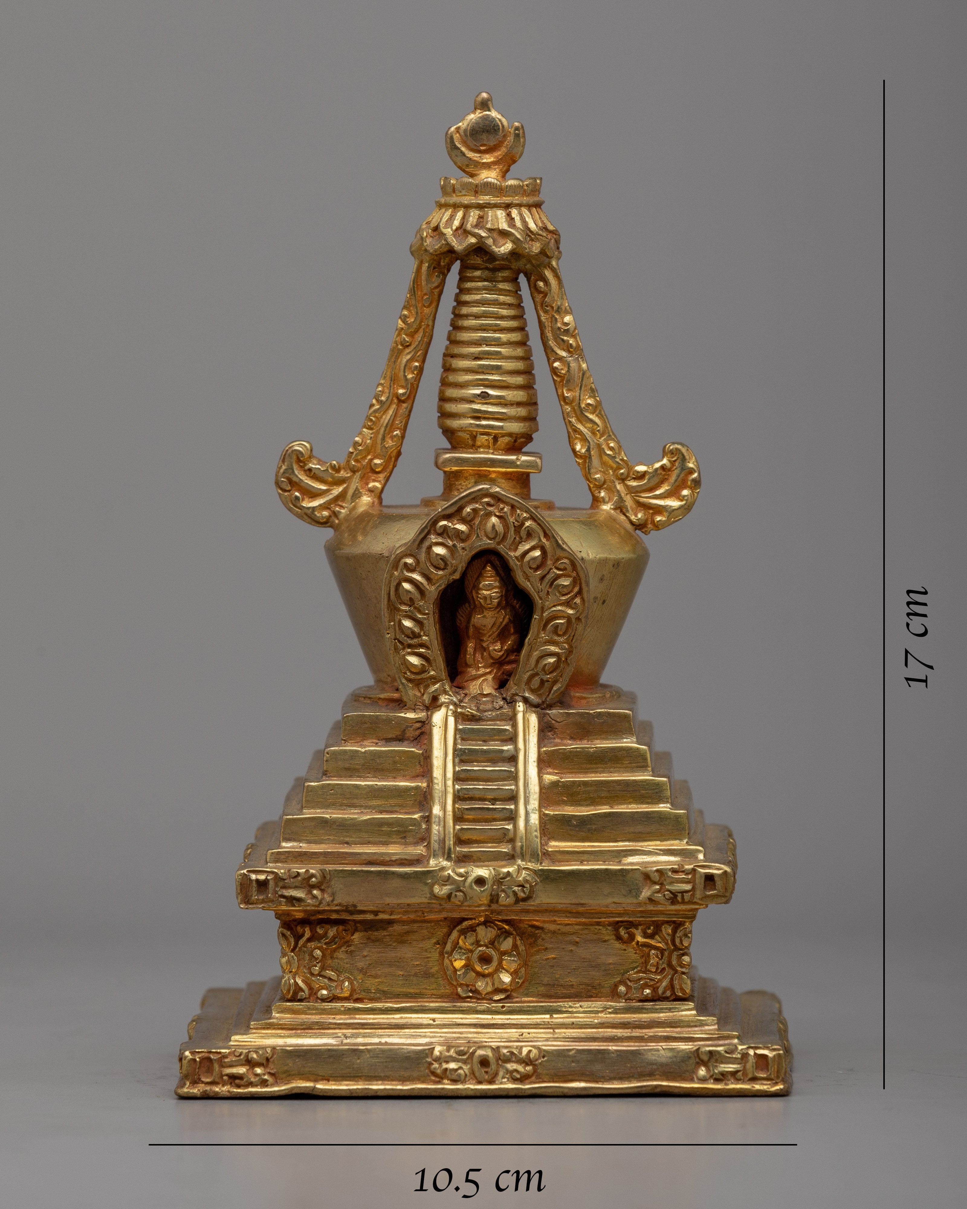 Sacred Stupa Statue | Elevate Your Meditation and Devotion