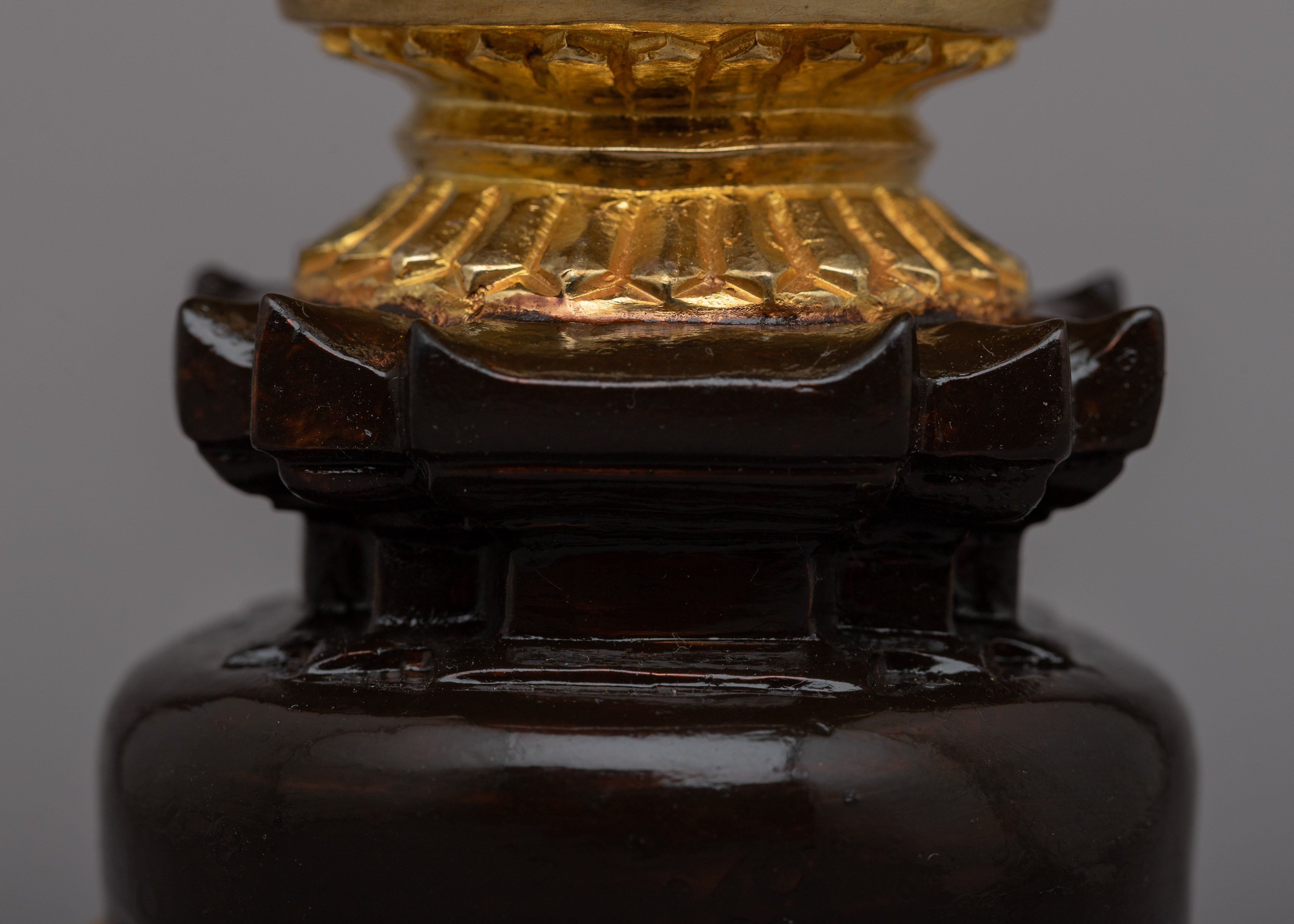 Copper Stupa Statue | Capturing the Spirit of Devotional Practice