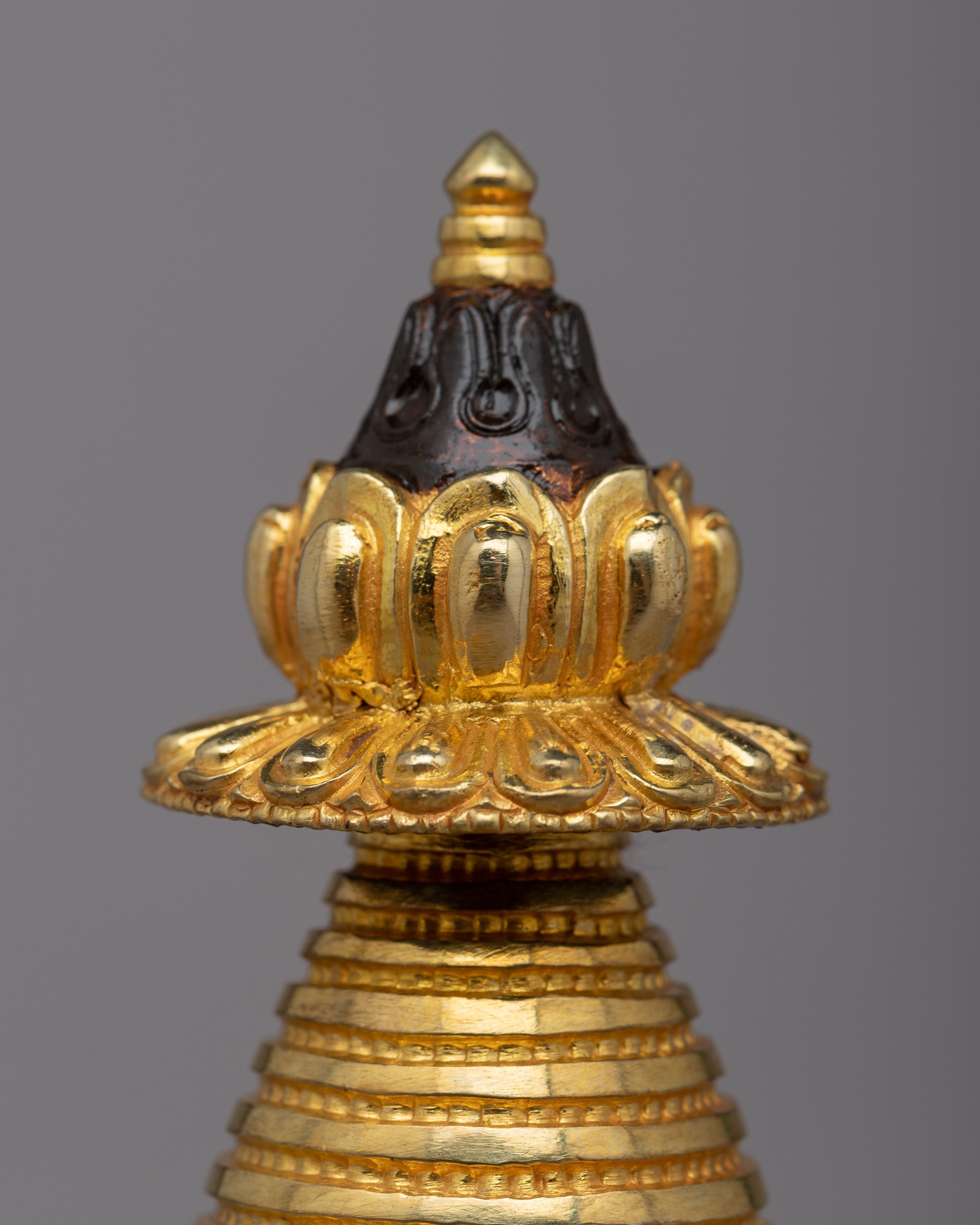 Copper Stupa Statue | Capturing the Spirit of Devotional Practice
