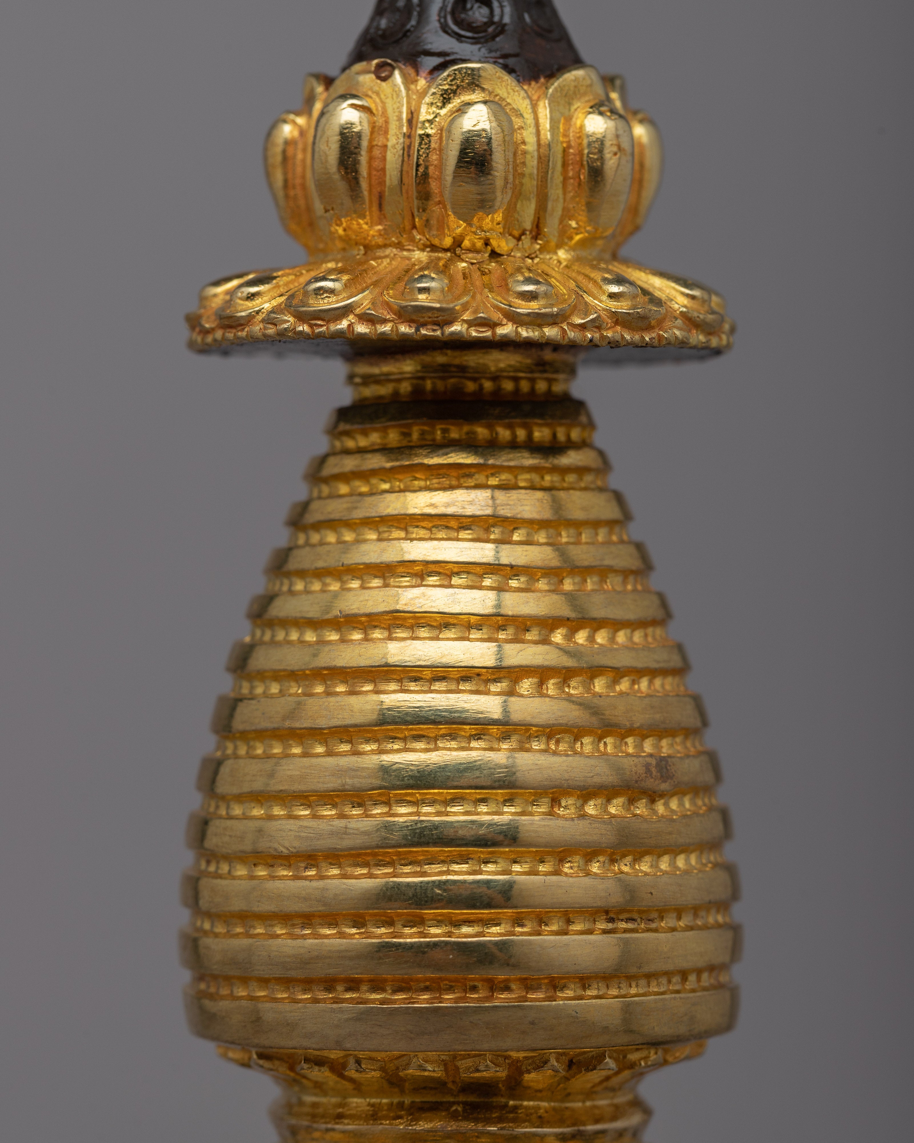 Copper Stupa Statue | Capturing the Spirit of Devotional Practice