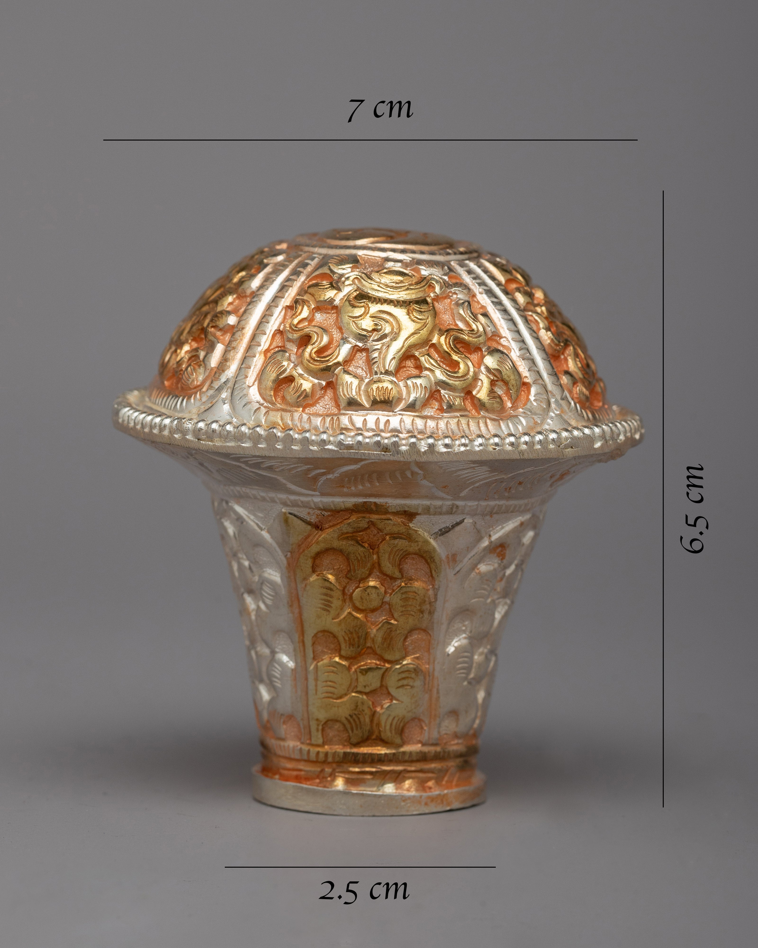 Thangka Stick Cap | Traditional Buddhist Art