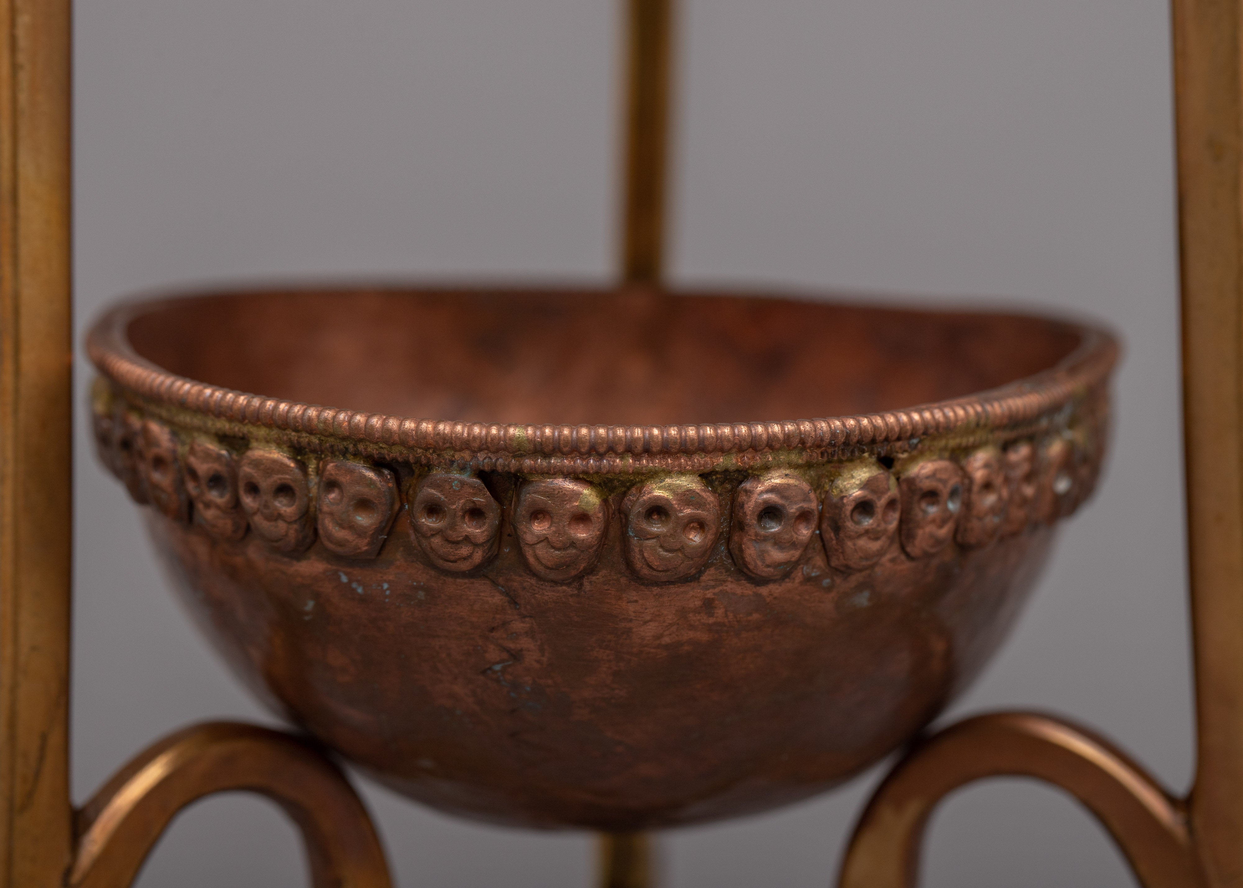 Kapala Tibetan Cup | Tibetan Ceremonial Cup for Meditation & Offerings