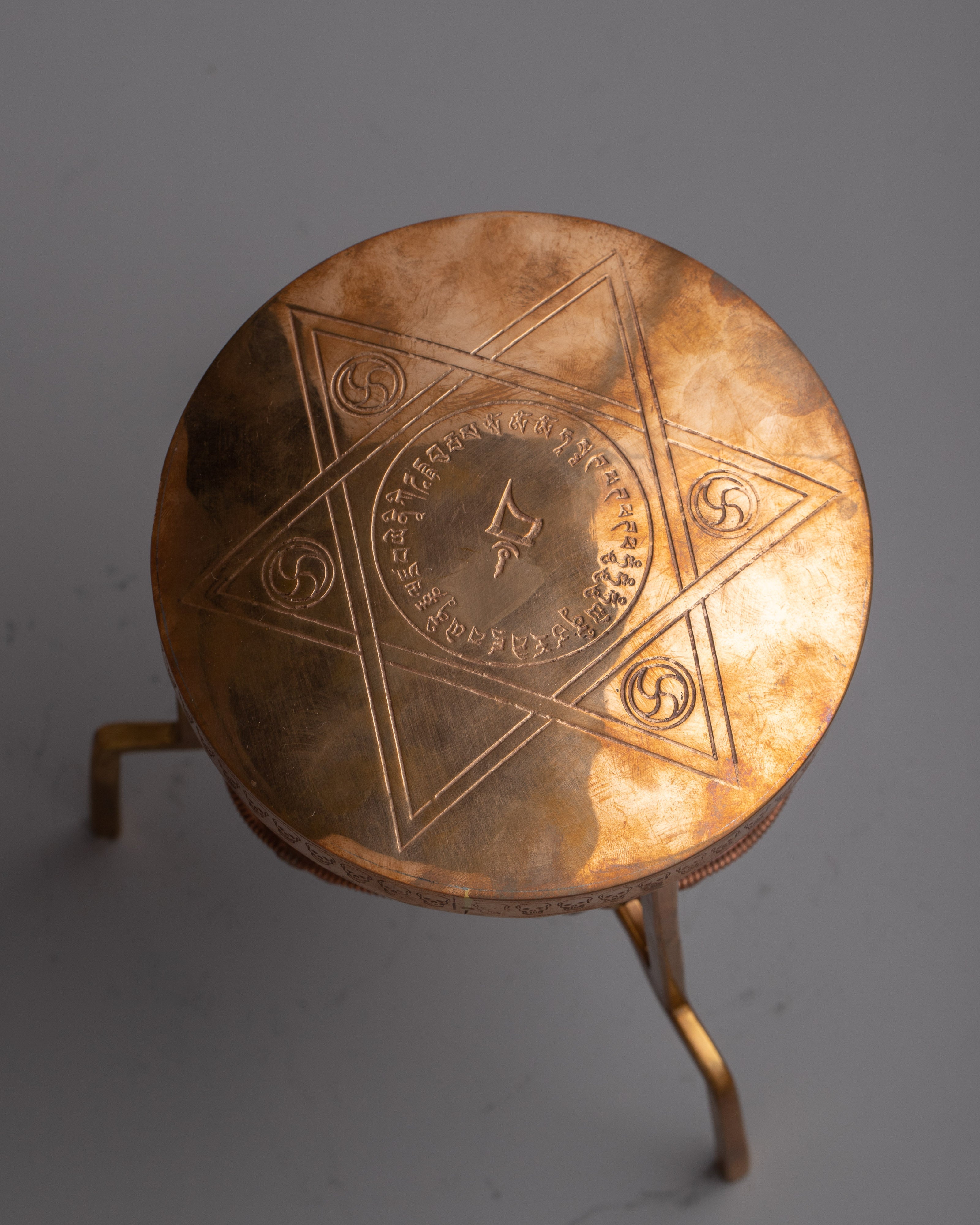 Kapala Tibetan Cup | Tibetan Ceremonial Cup for Meditation & Offerings