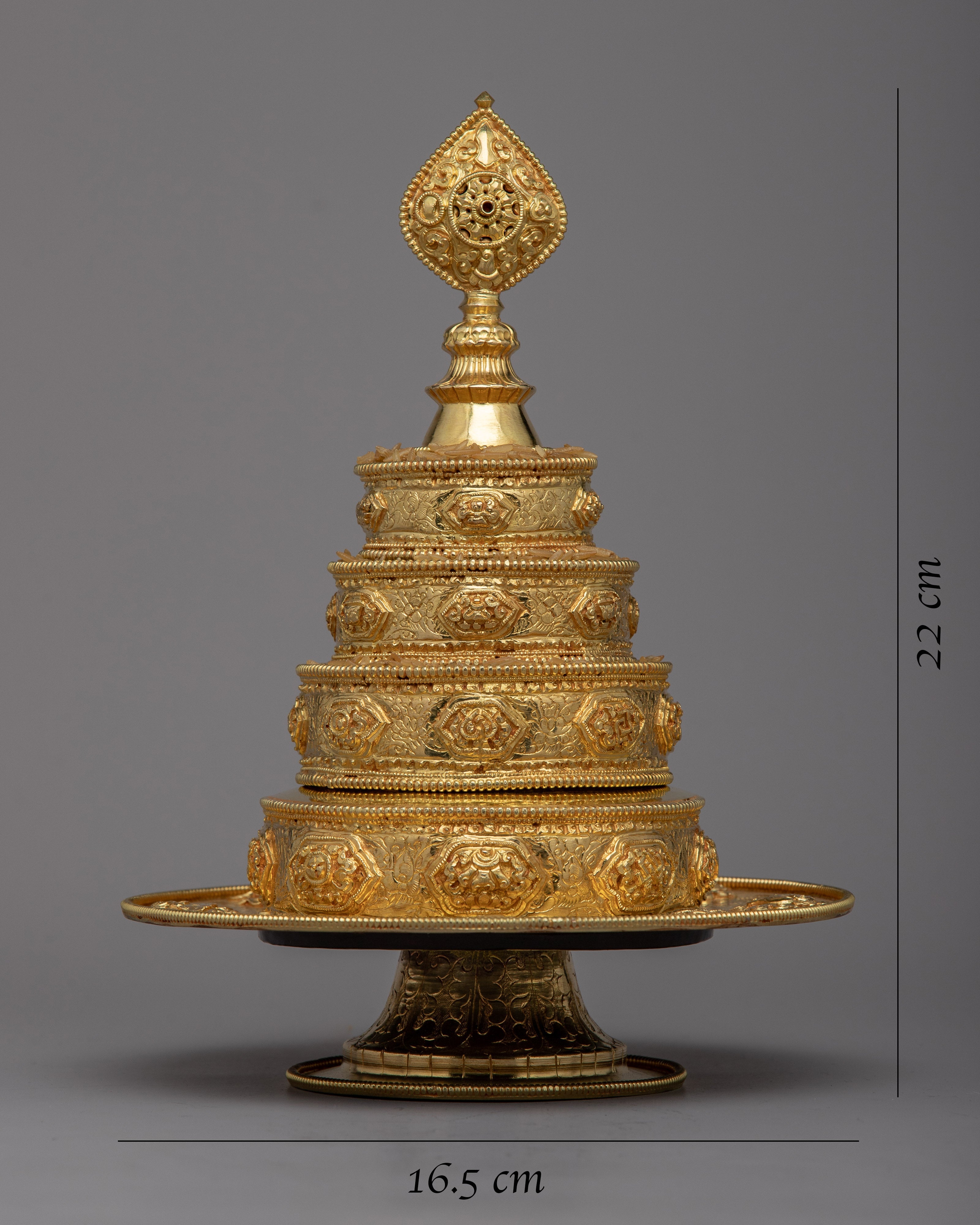 Mandala Plate Set | Handcrafted Tools for Meditation, Art & Spiritual Practices