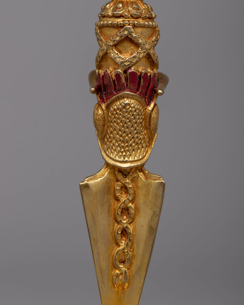 Authentic Garuda Phurba | Sacred Tibetan Dagger for Protection & Spiritual Practices