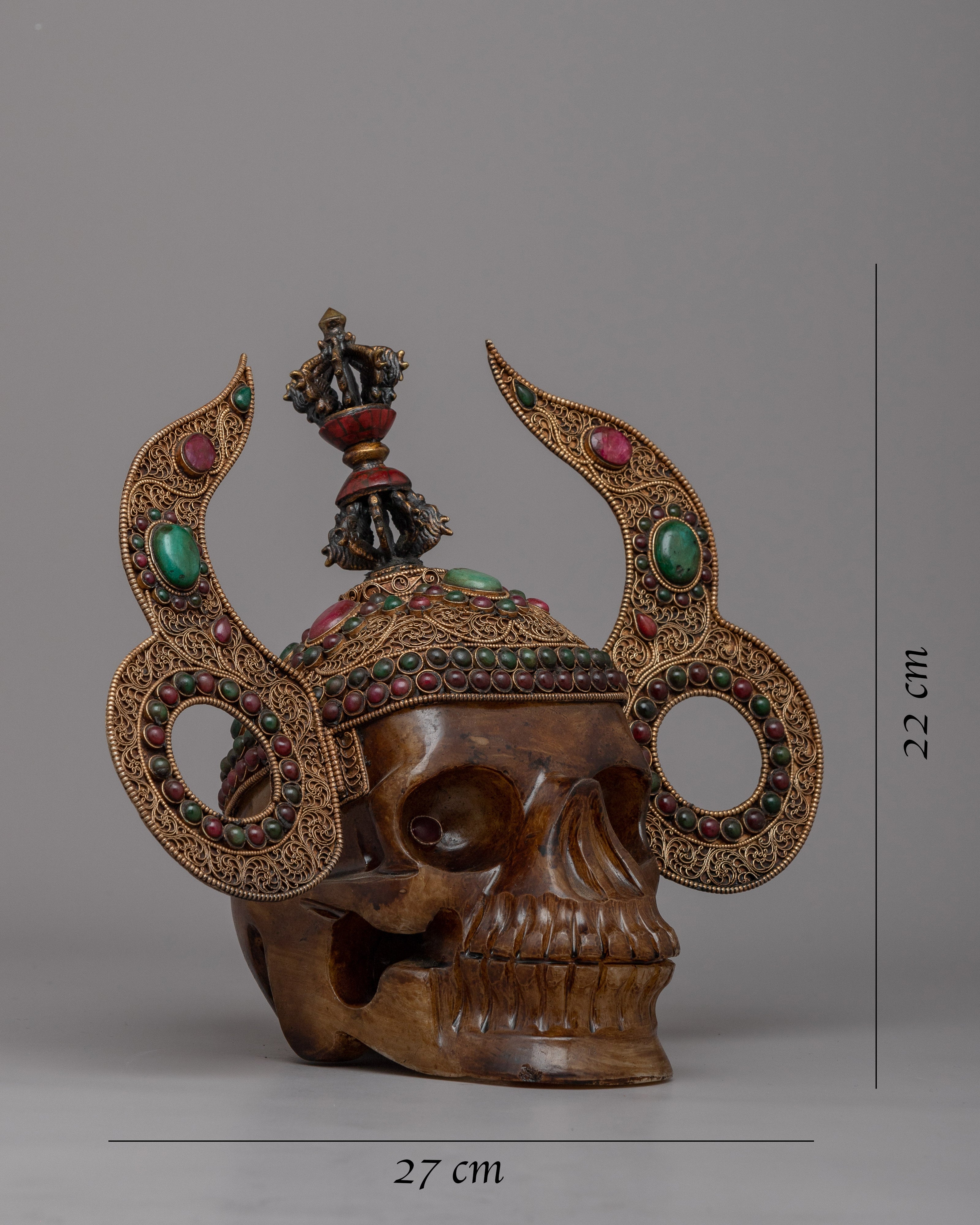 Tibetan Skull Decor | Channeling the Essence of Mortality