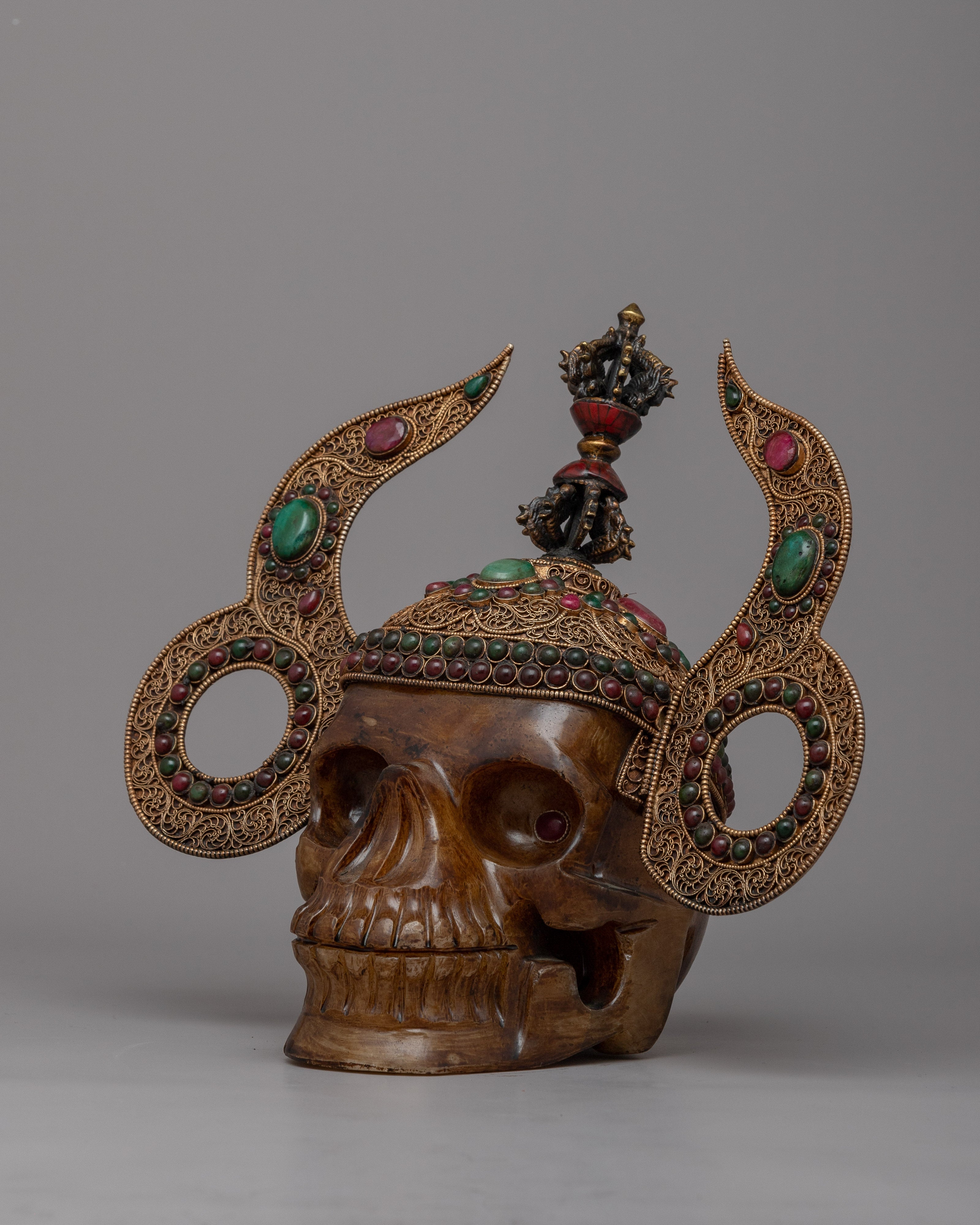Tibetan Skull Decor | Channeling the Essence of Mortality