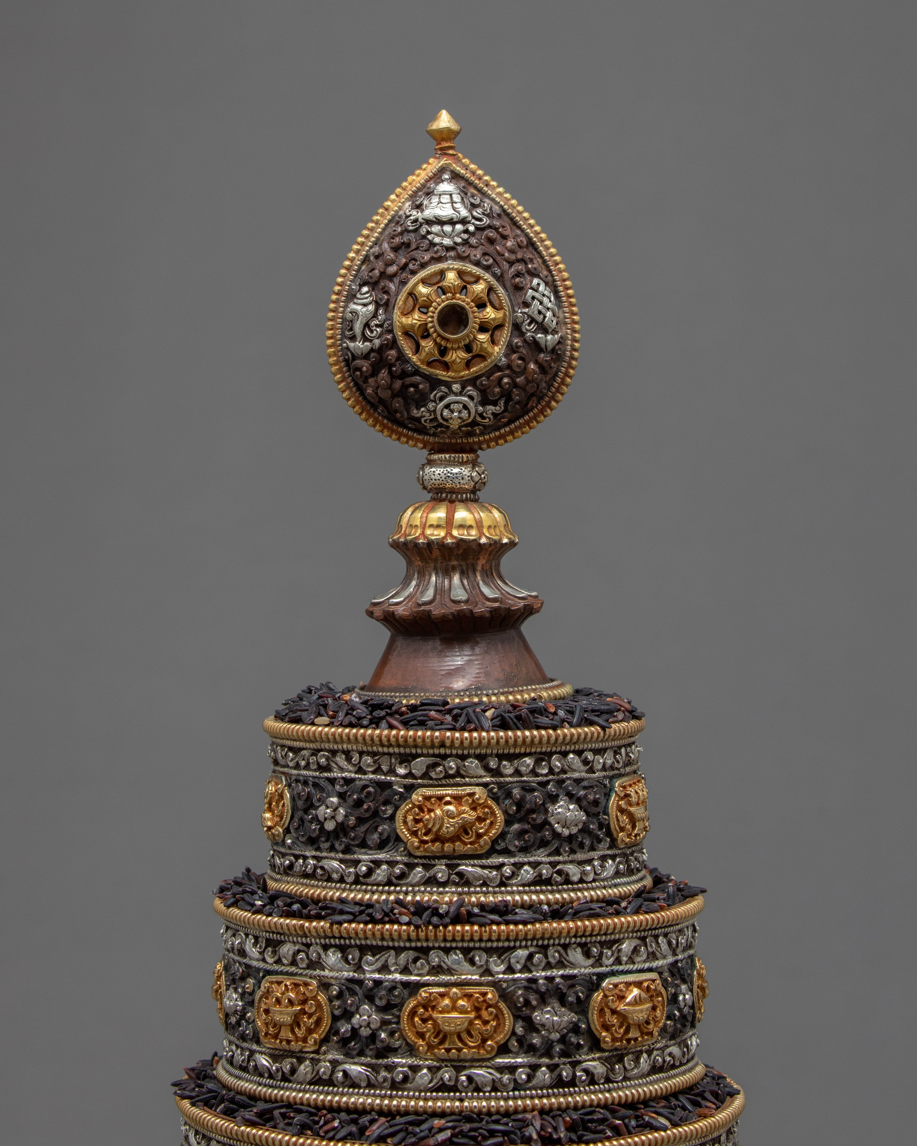 Ritual Offering Mandala Set | Tibetan Buddhist Altar |