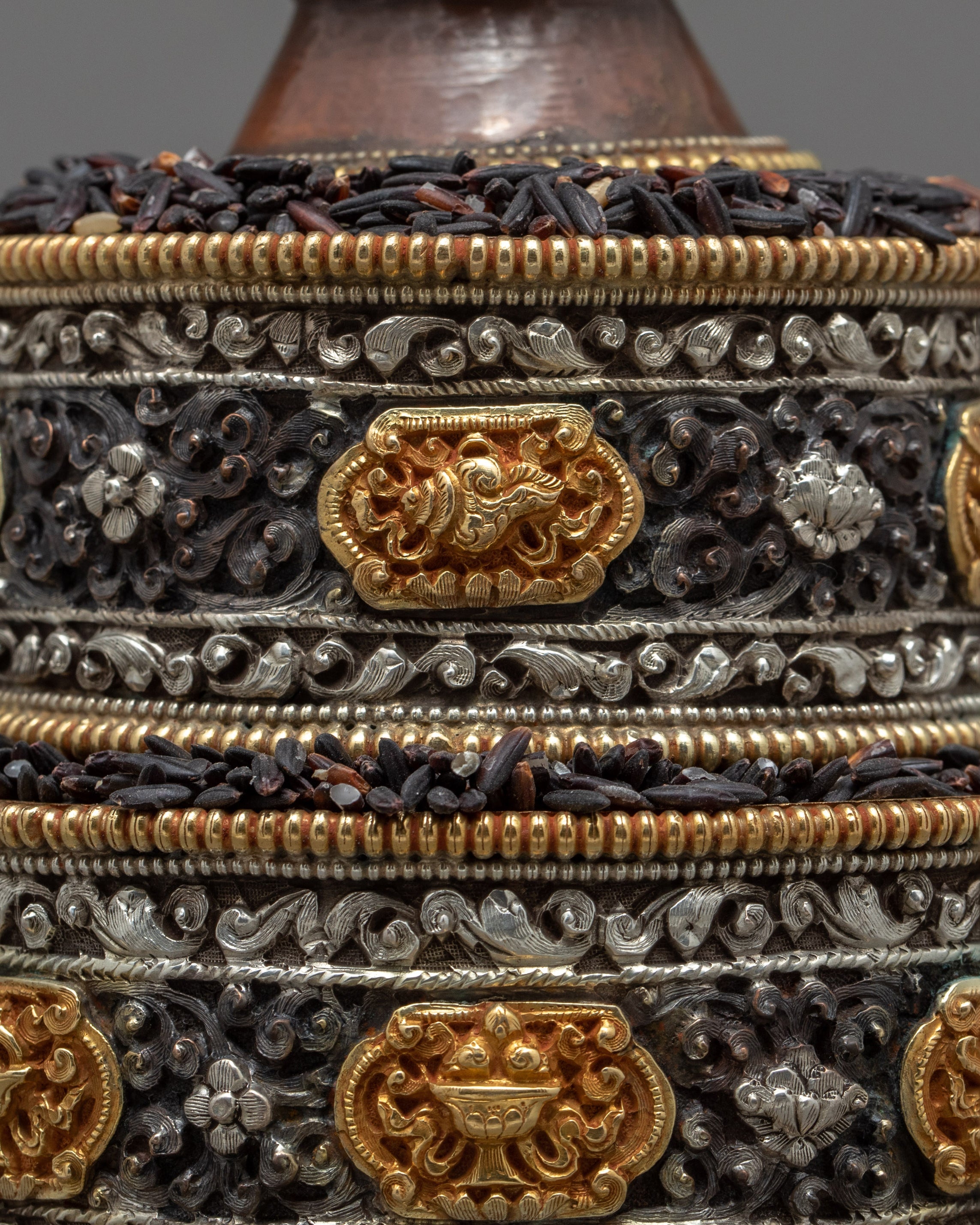 Ritual Offering Mandala Set | Tibetan Buddhist Altar |