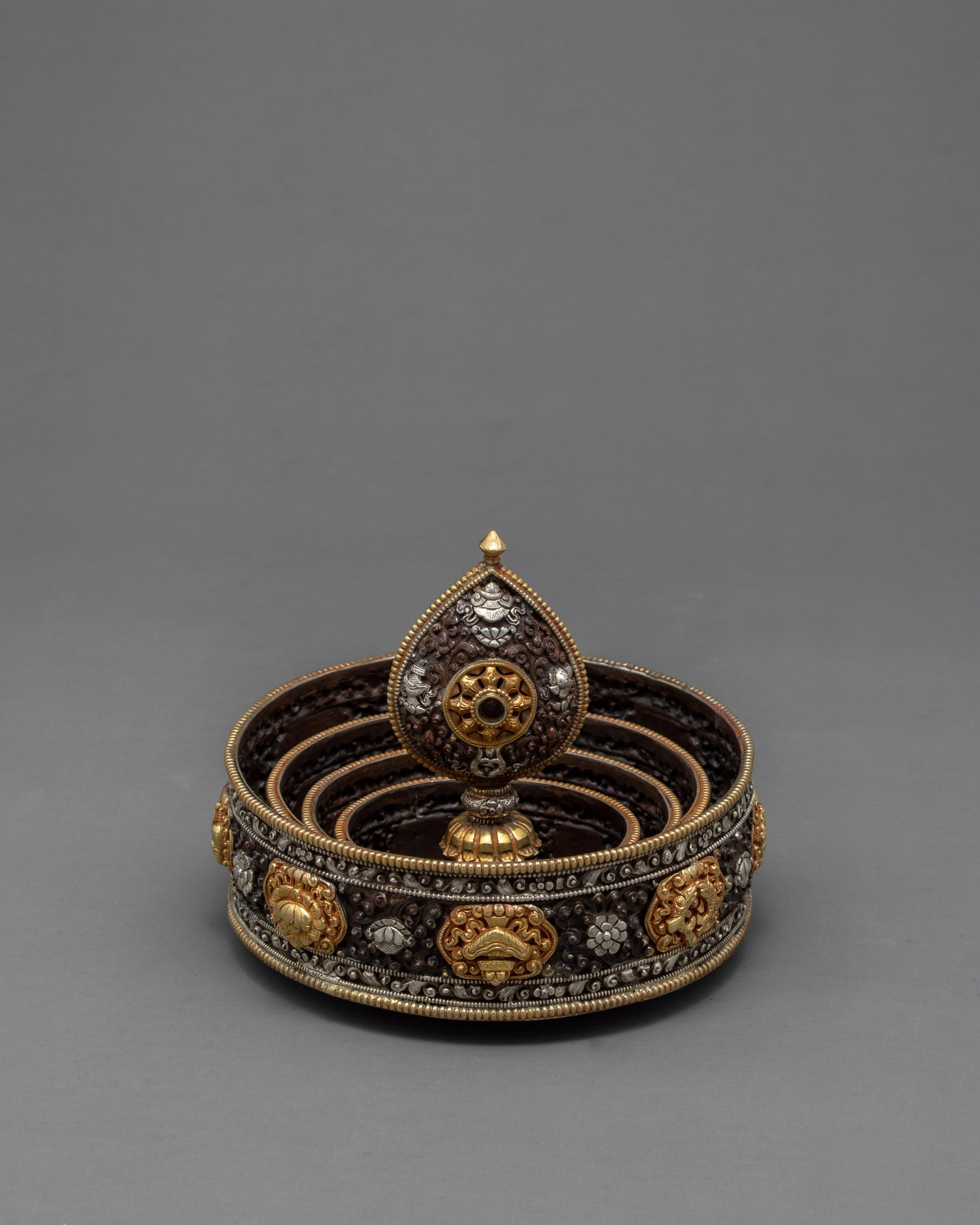 Ritual Offering Mandala Set | Tibetan Buddhist Altar |