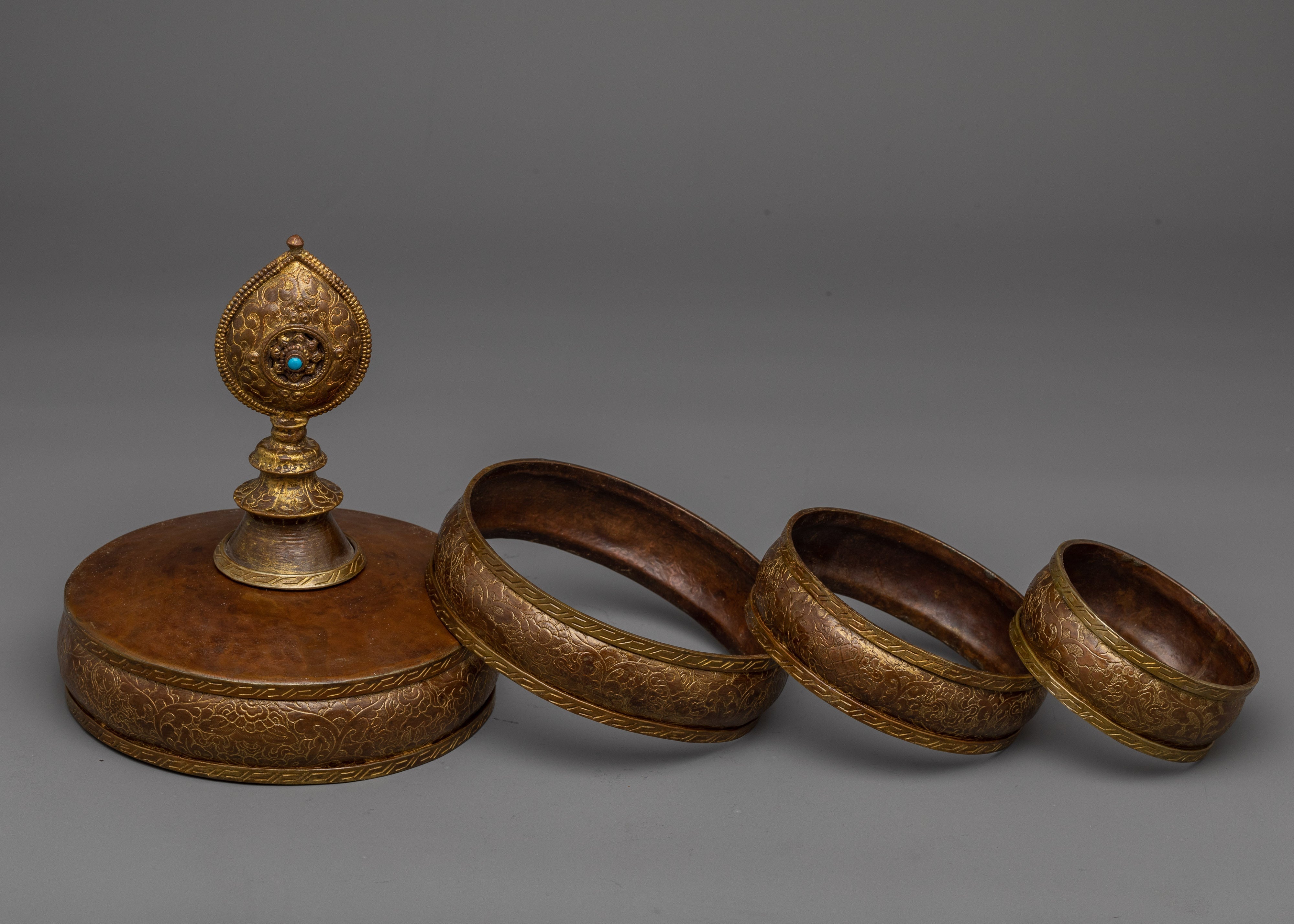 Mandala Offering Plate | Experience Ancient Craftsmanship in Modern Rituals