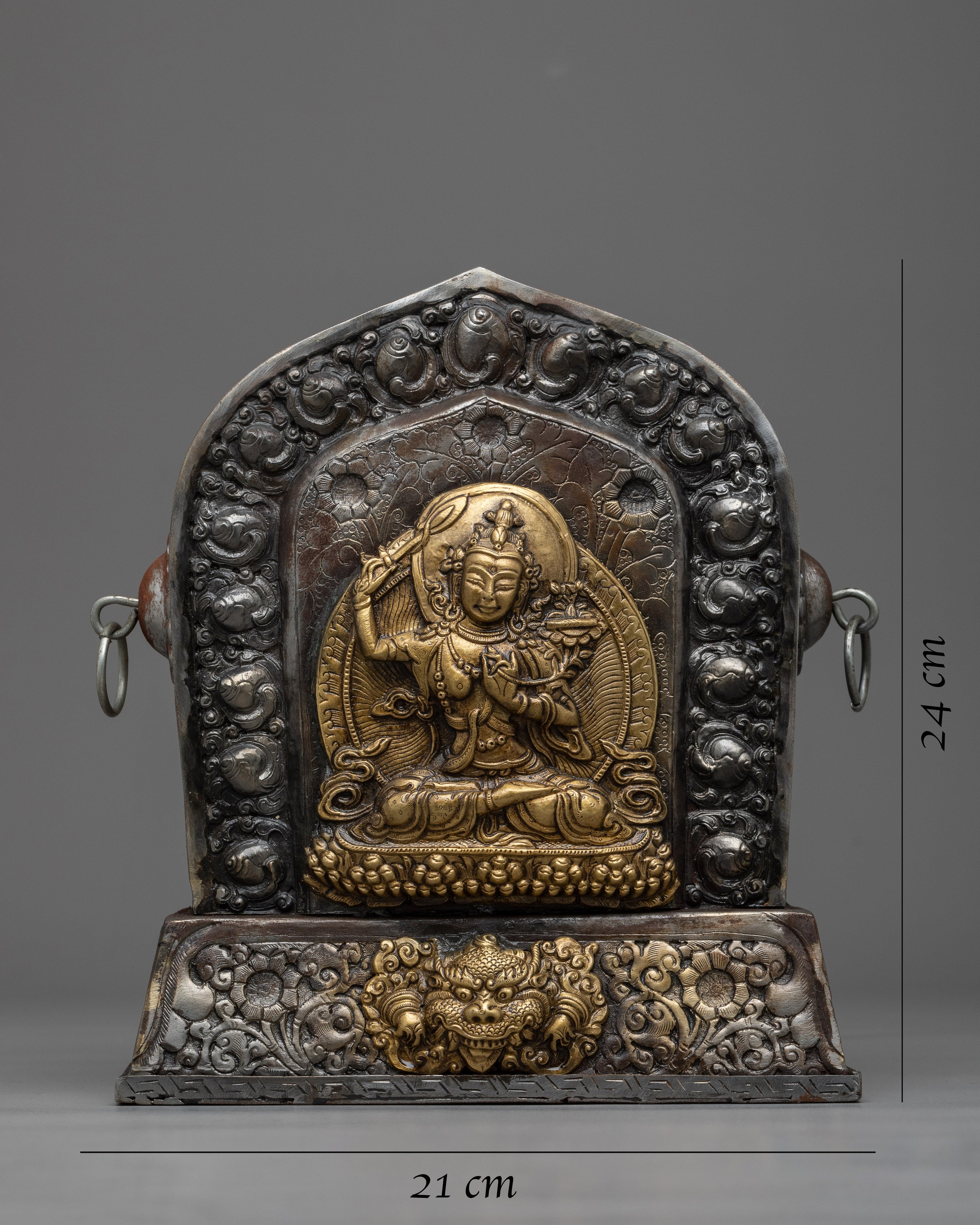 Manjushri Ghau Box | Wisdom and Enlightenment in Iron and Brass
