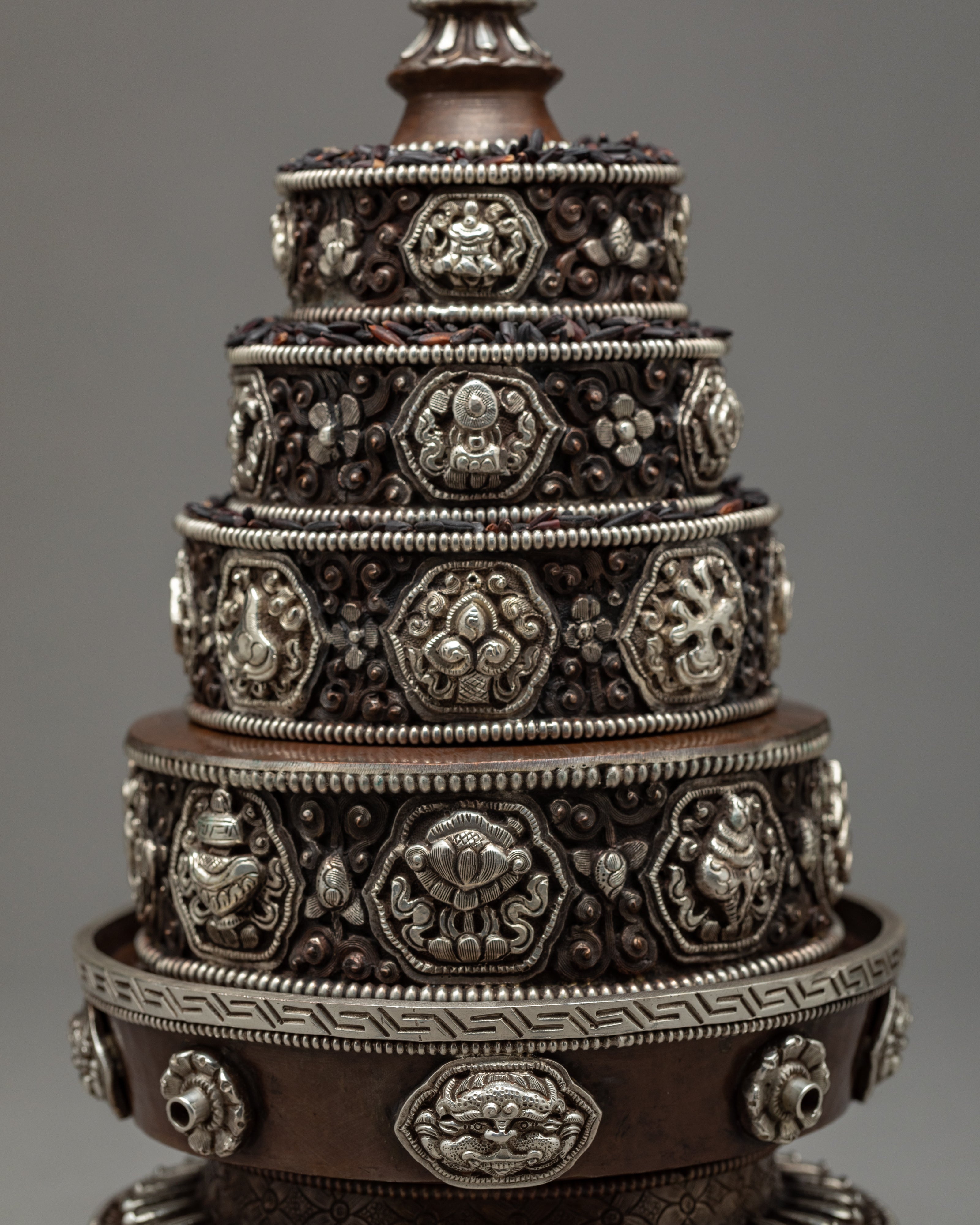 Fine Detailed Mandala Set | Zen Buddhist Objects and Symbols | Ritual Items