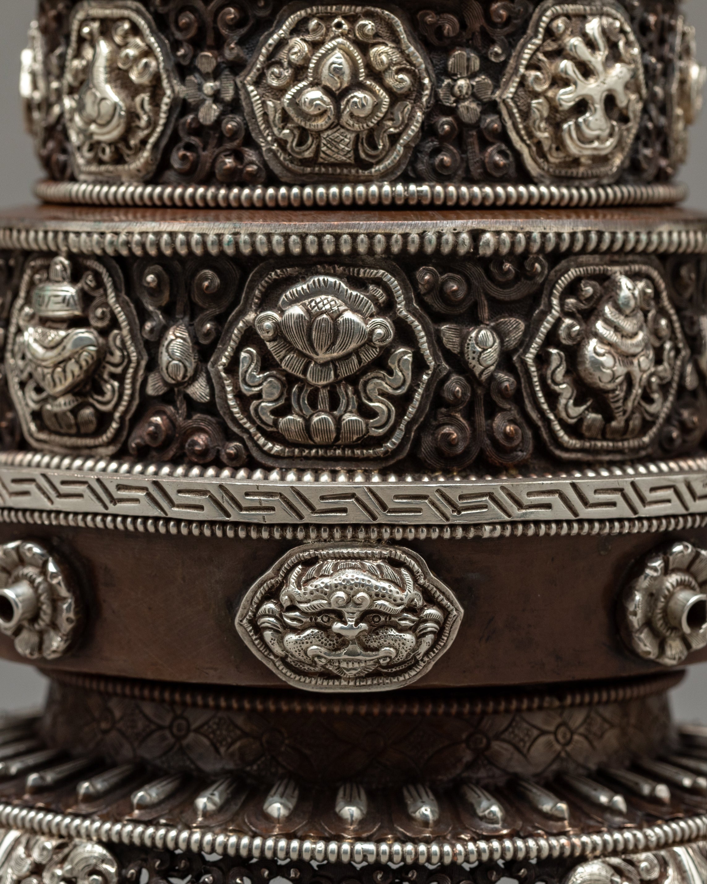 Fine Detailed Mandala Set | Zen Buddhist Objects and Symbols | Ritual Items