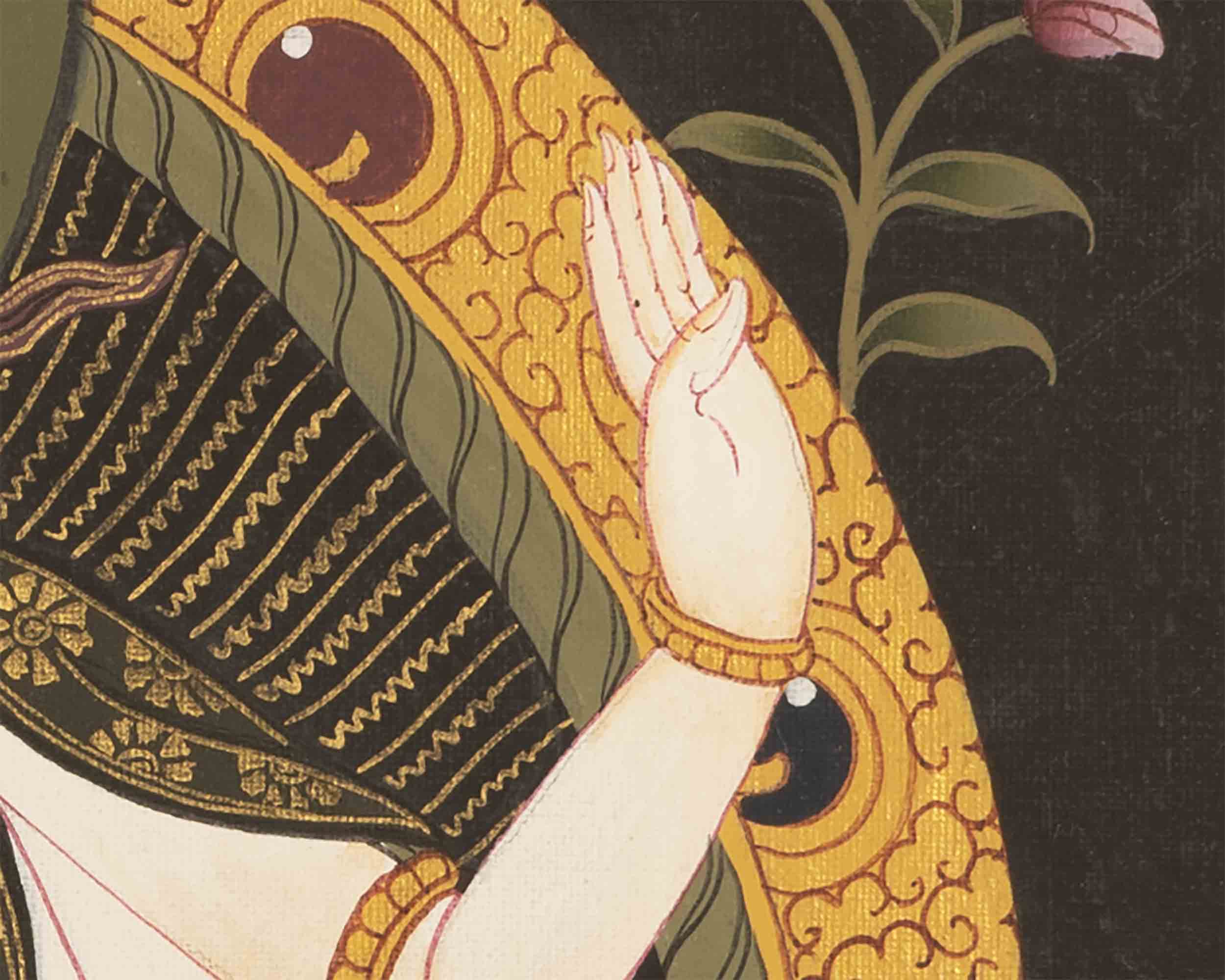 Namgyalma Thangka | Buddhist Traditional Artwork | Wall Hanging Decors