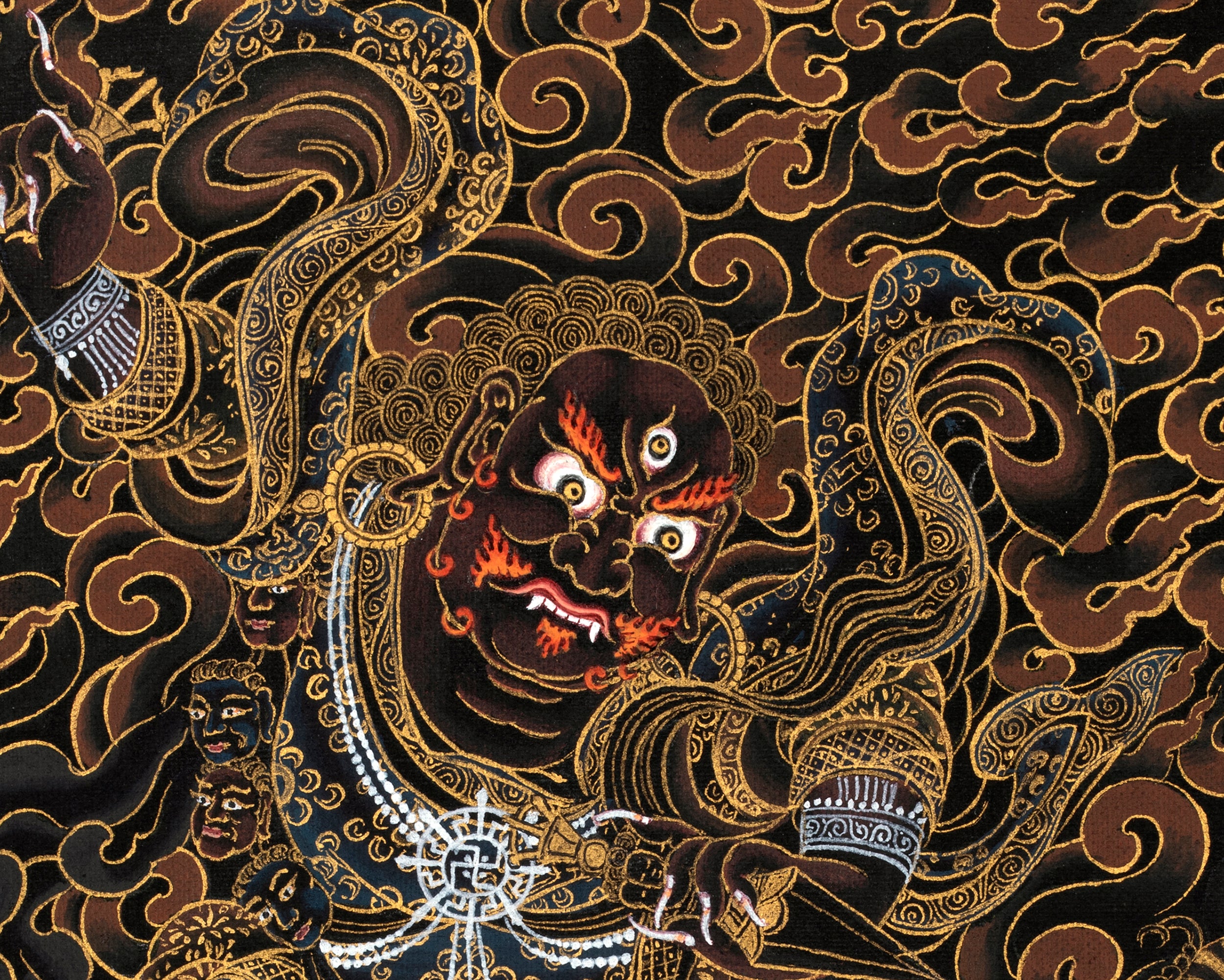 Dorje Drolo | Tibetan Thangka | Eight Manifestation Of Guru Padmasambhava