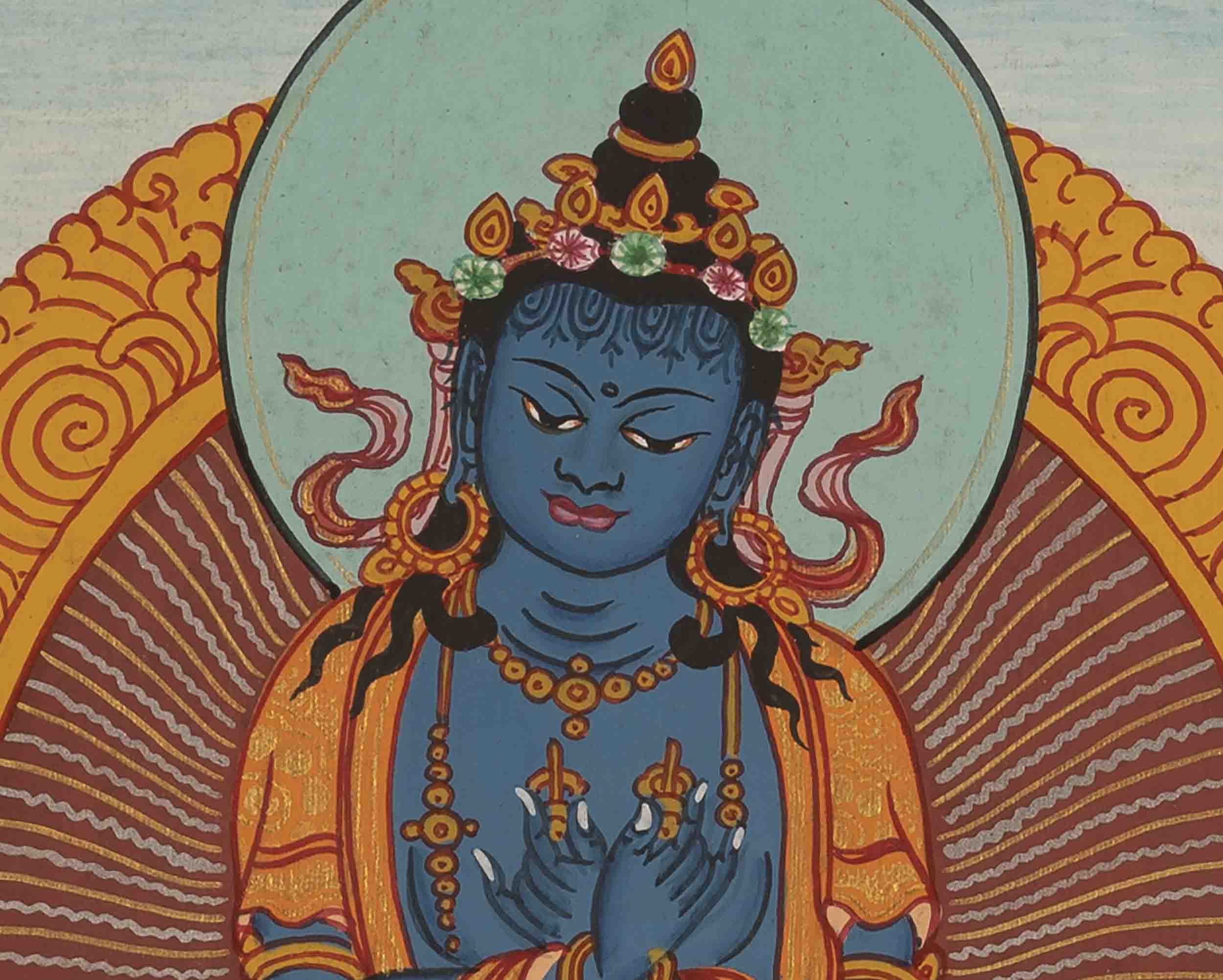 Vajradhara Dorje Chang Thangka | Tibetan Buddhist Thangka Painting