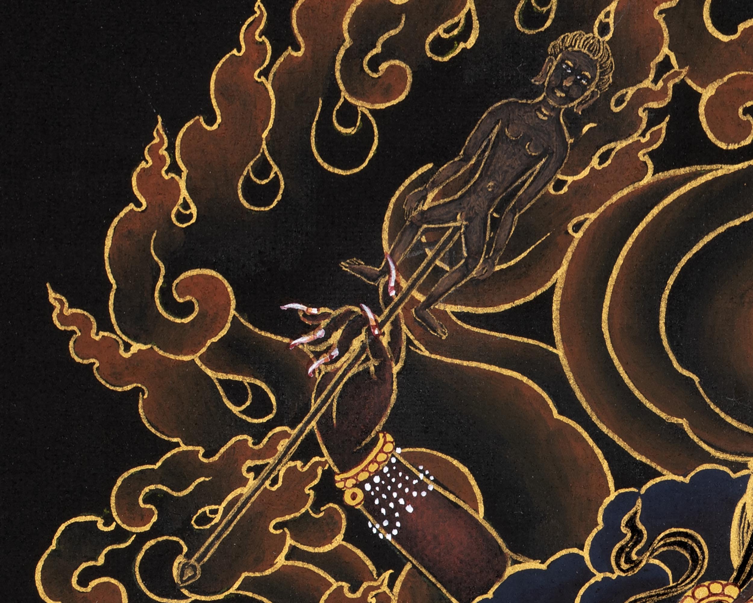 Ekajati Prayer Thangka | Traditional Tibetan Buddhist Painting