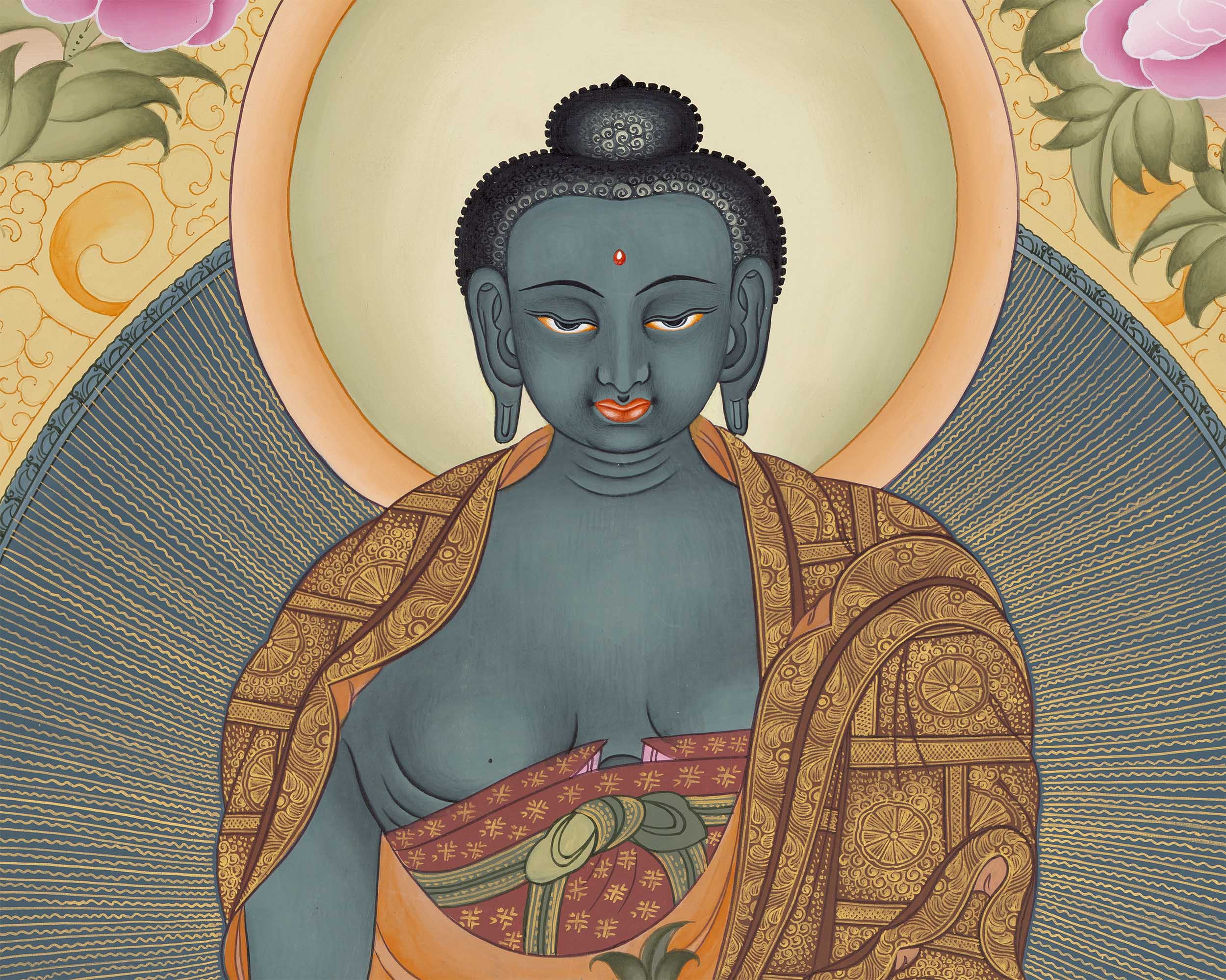 Gold Medicine Buddha | Sacred Healing Buddha