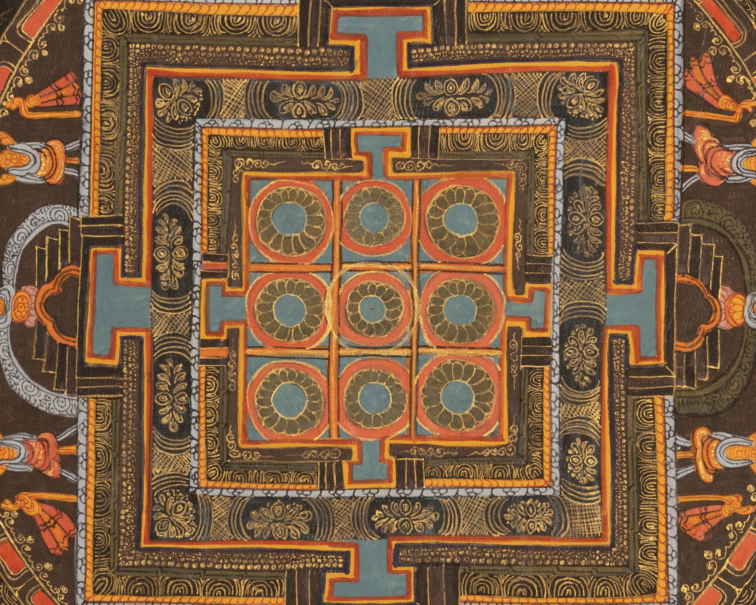 Mandala Thangka | Tibetan Traditional Art | Wall Decors