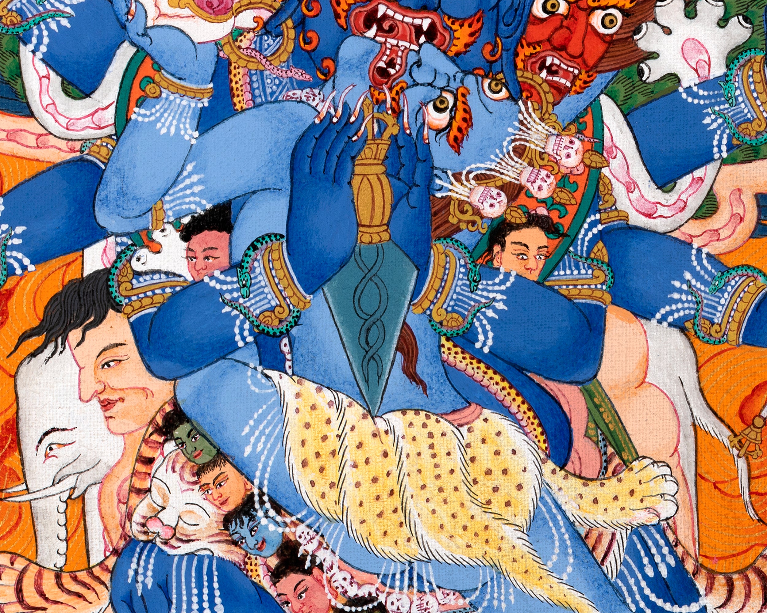 Vajrakilaya Thangka | Yidam