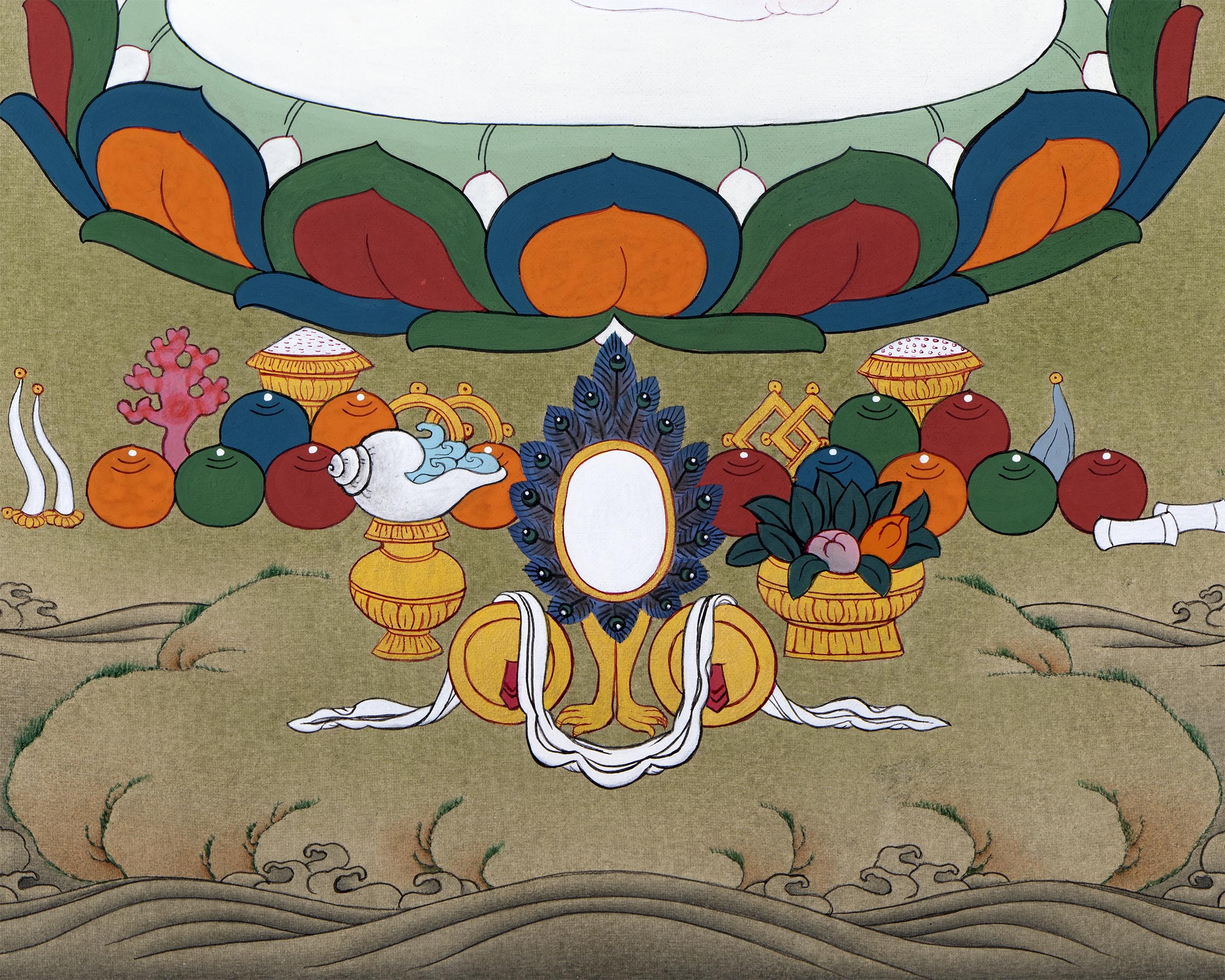 Machig Labdron Chod | Buddhist Painting Thangka | Yogini