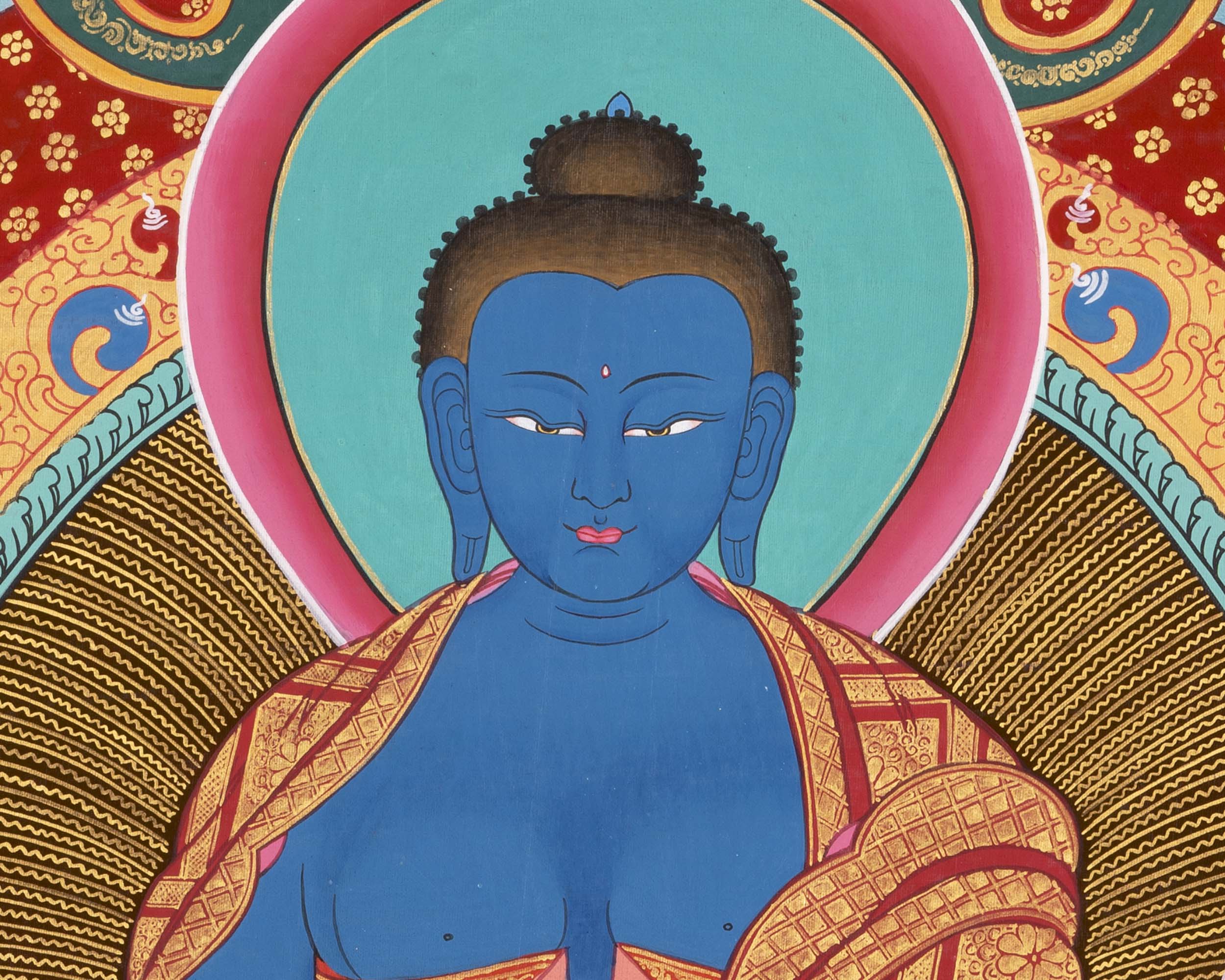 Medicine Buddha Thangka | Gift For Buddhist