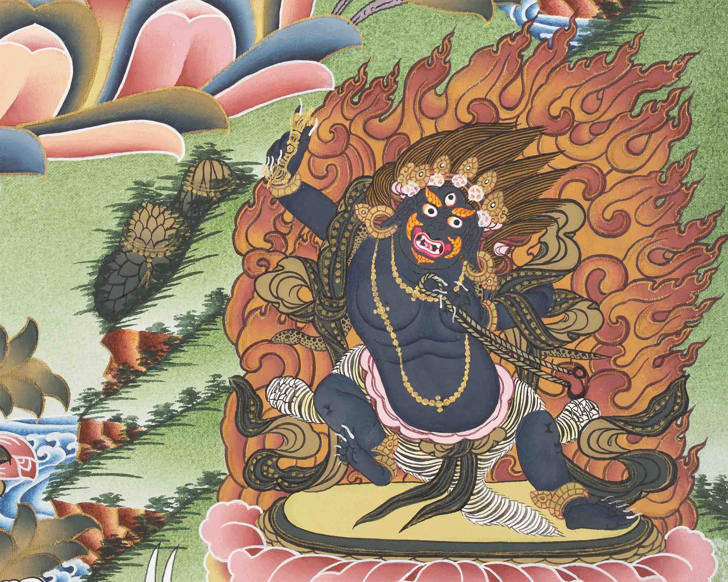 Tibetan 1000 Armed Avalokiteshvara | Thangka Art | Wall Decors