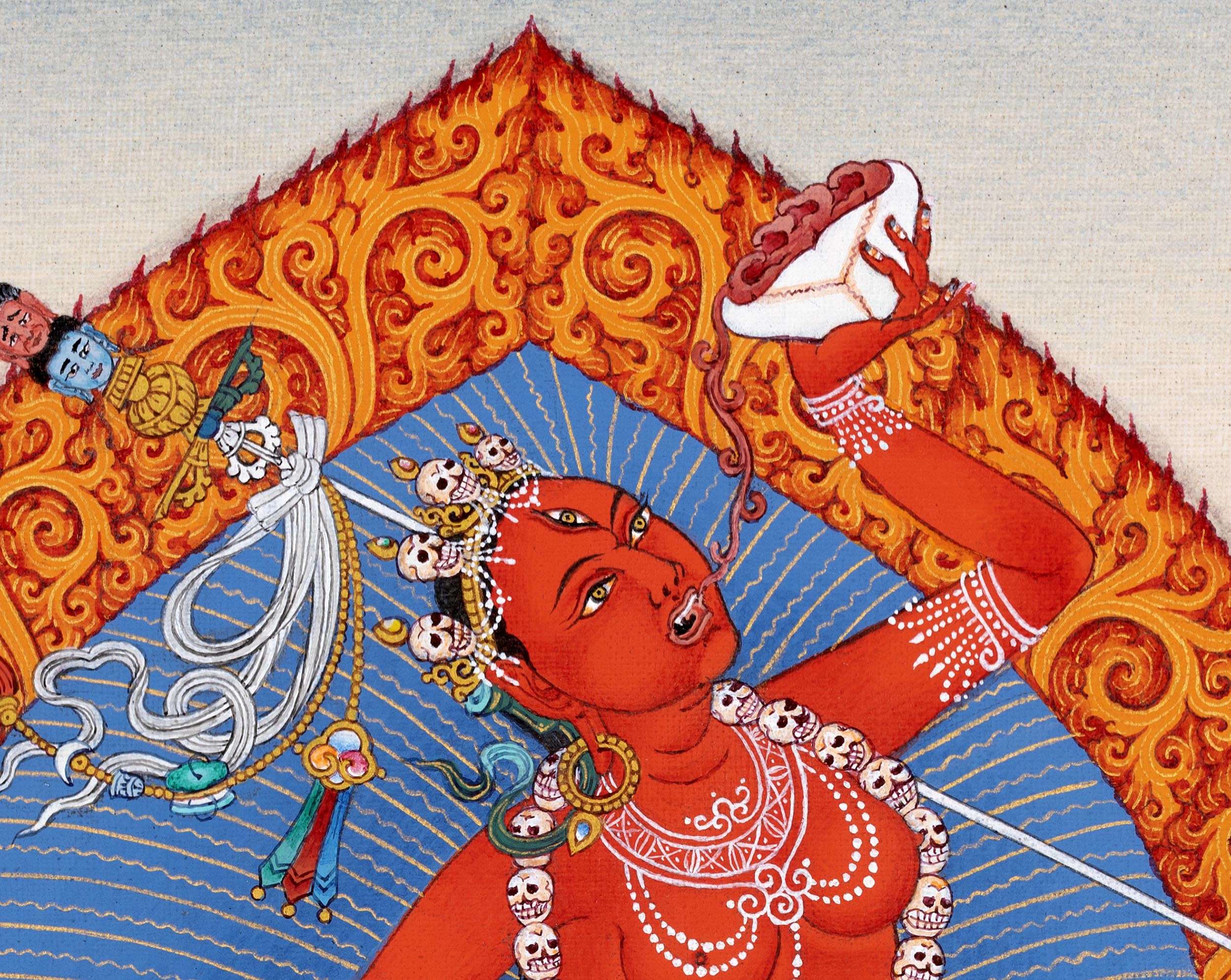 Vajrayogini Dakini Thangka | Hand Painted Tibetan Art