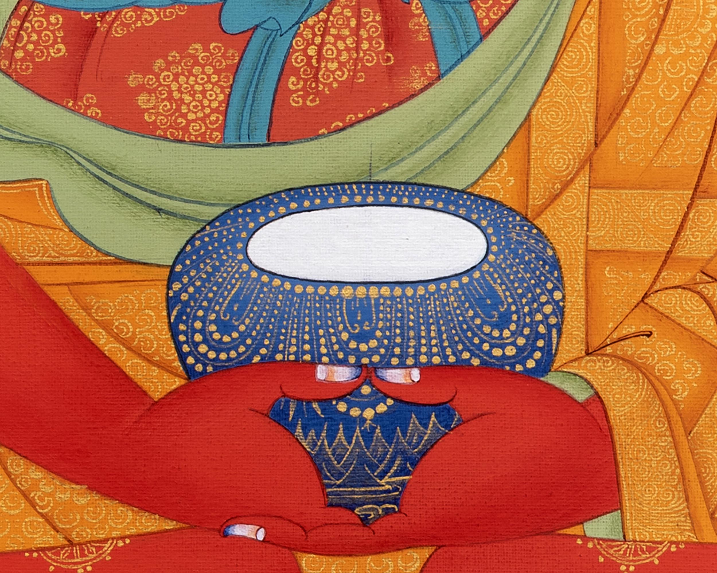 Amitabha Buddha | High Quality Giclee Canvas | Buddha Thangka Print
