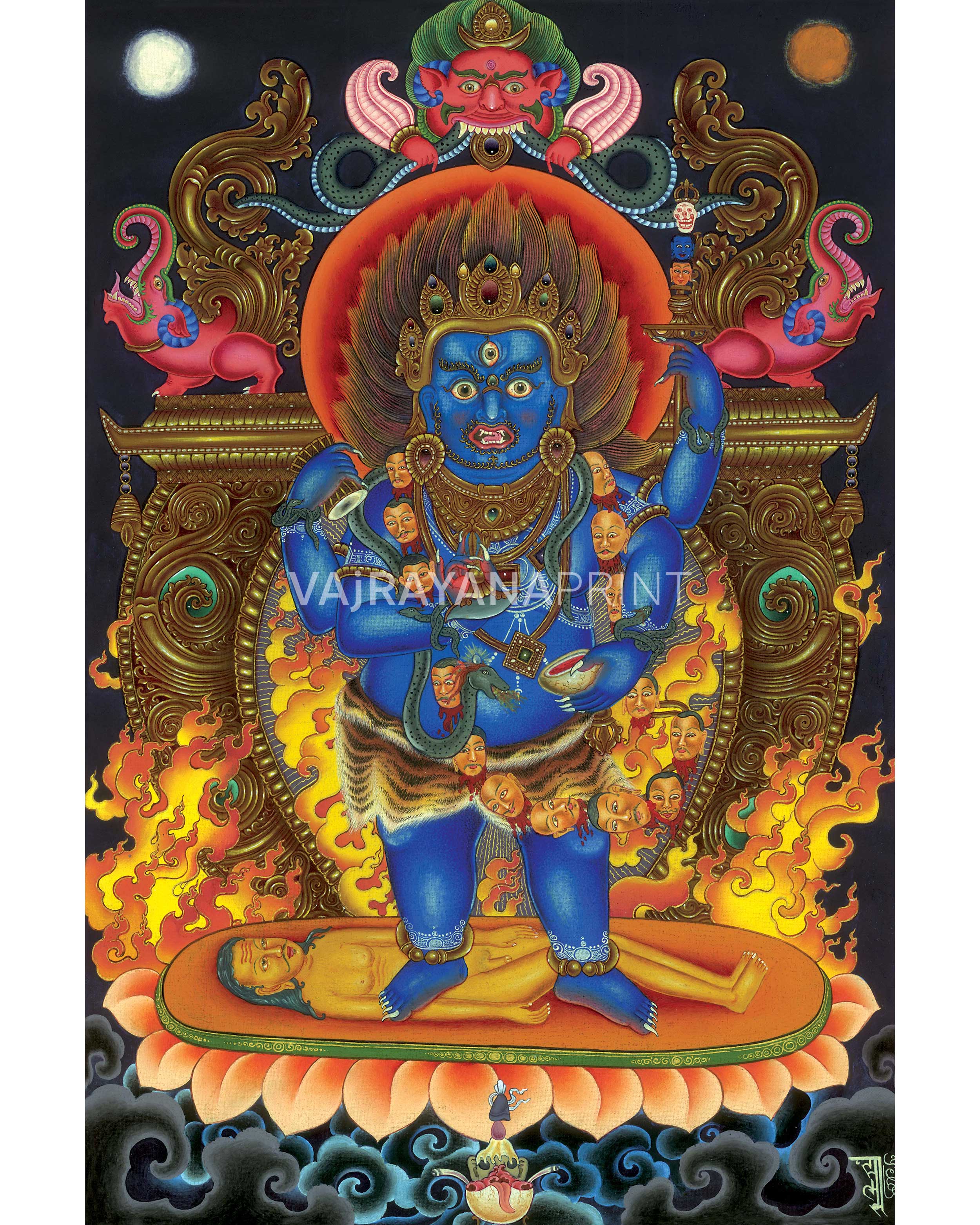 4-armed-mahakala-thangka