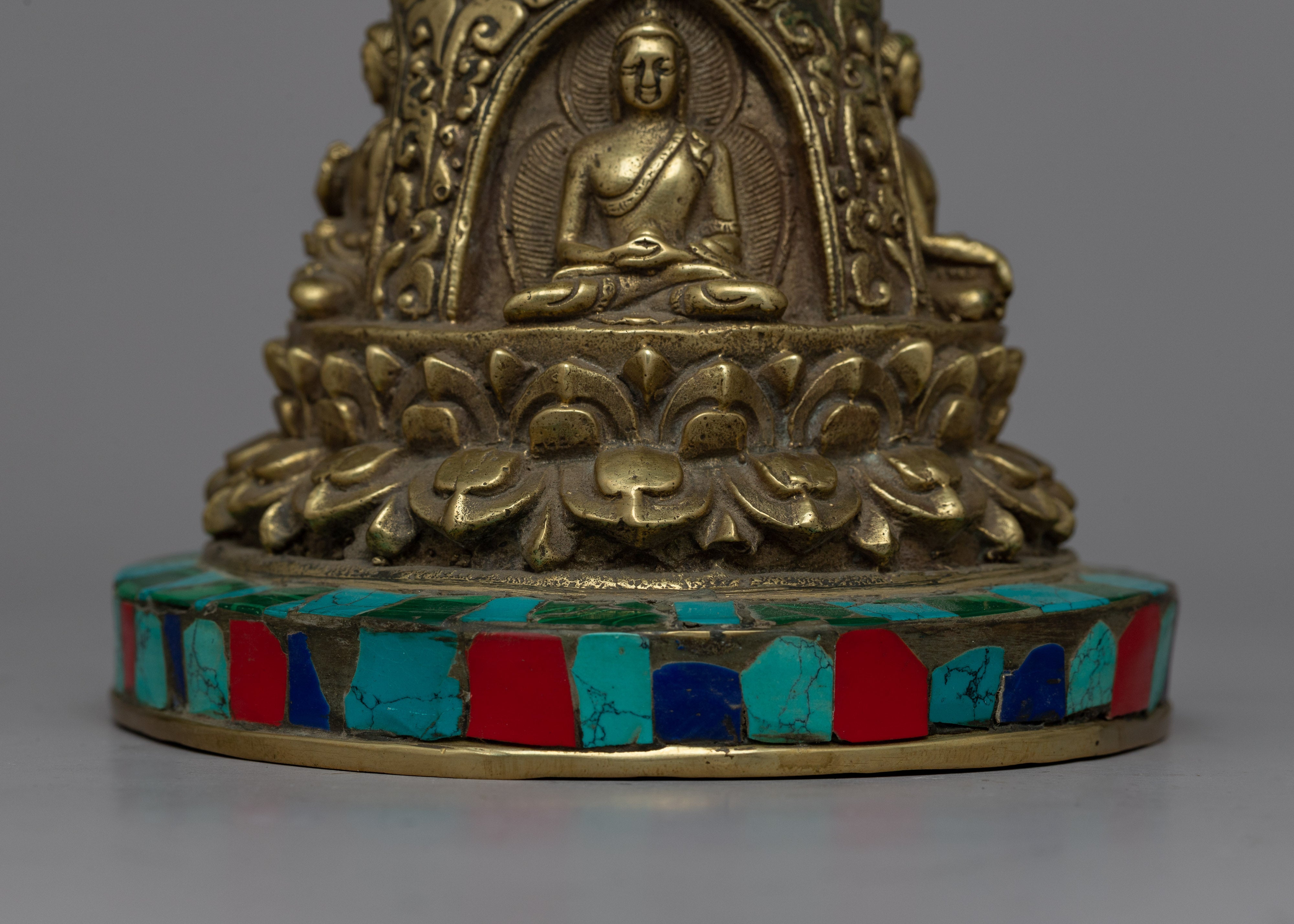 Pancha Buddha Stupa | Symbol of Buddhist Devotion