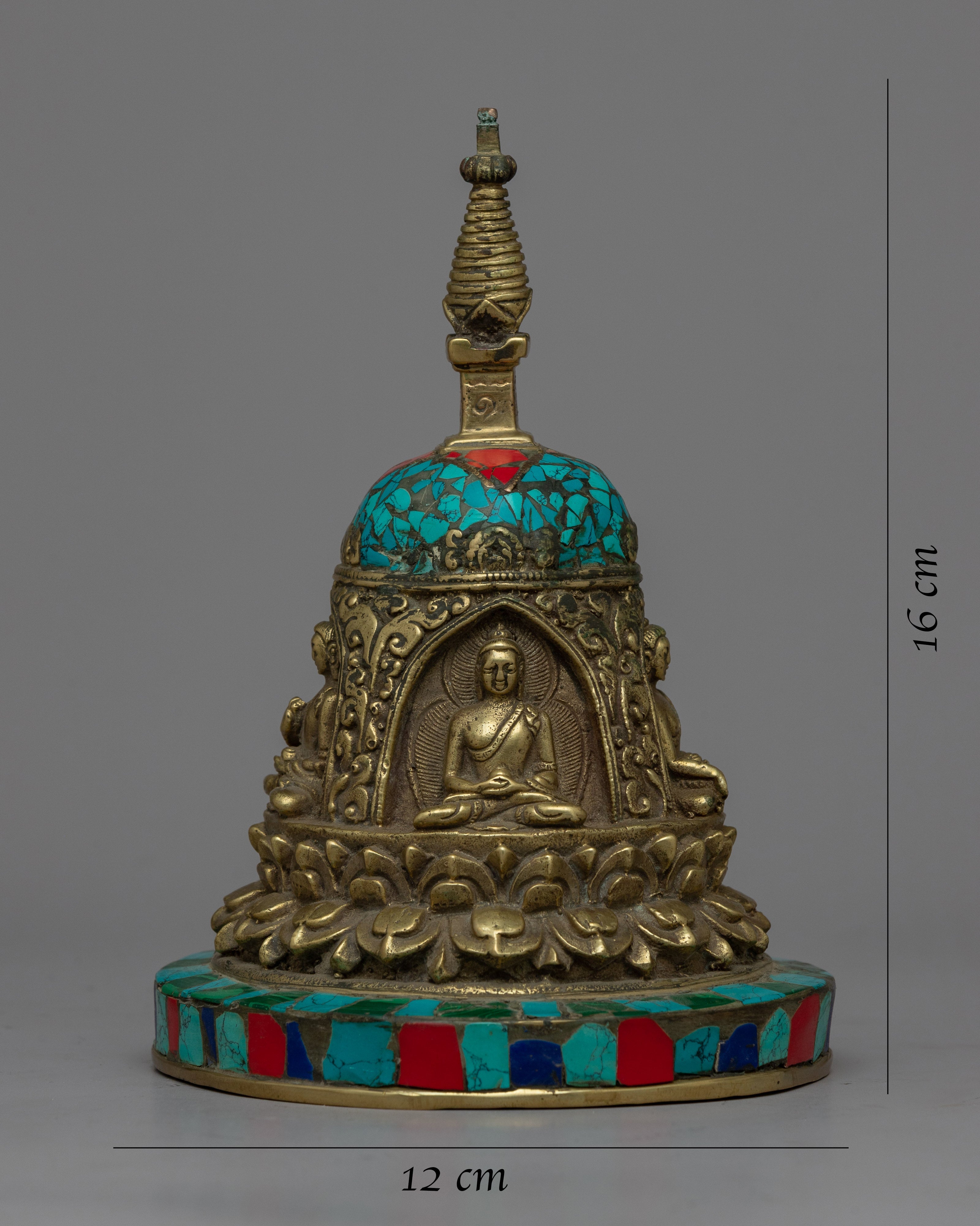 Pancha Buddha Stupa | Symbol of Buddhist Devotion