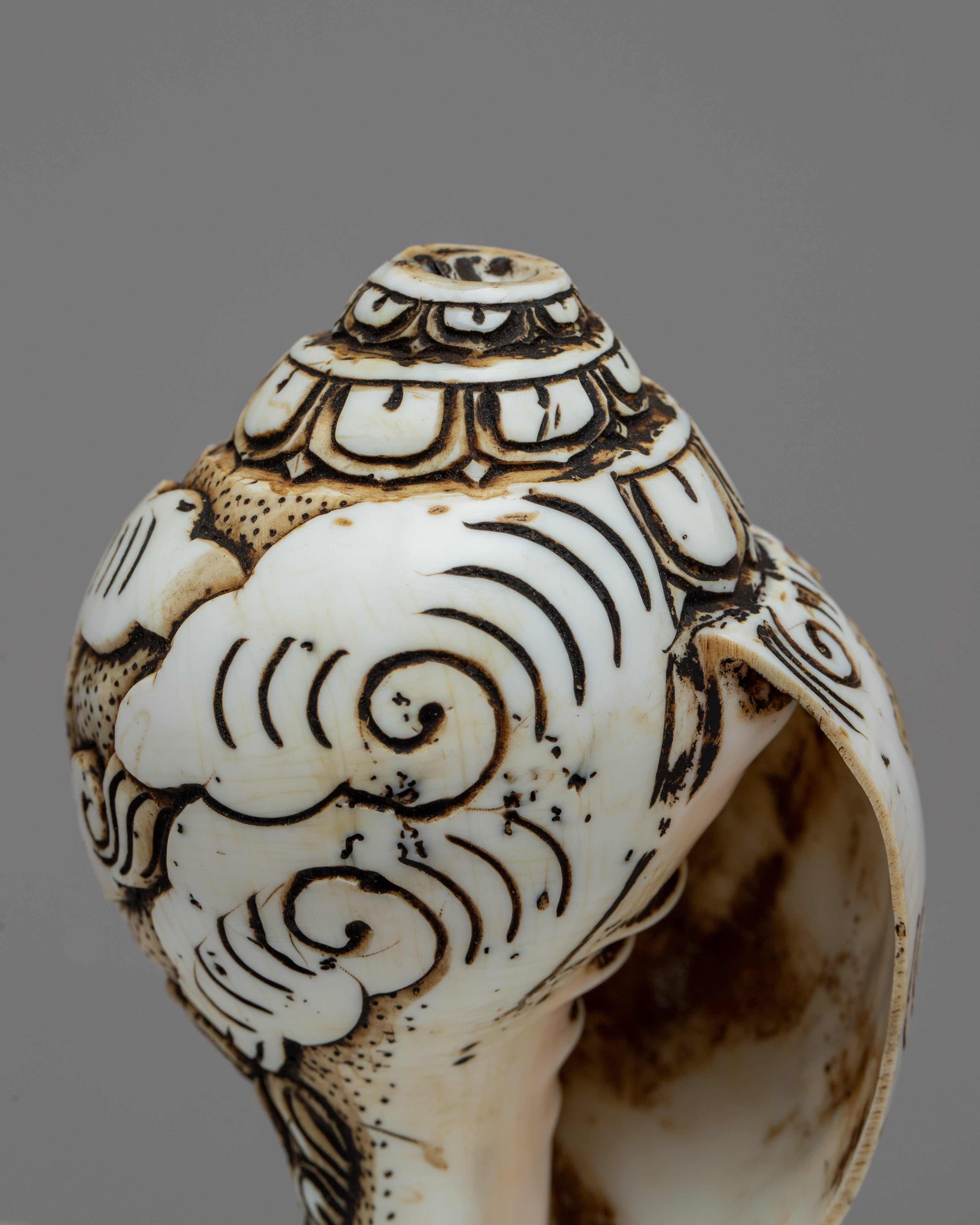 Chenresig Conch Shell | Invoke Divine Mercy and Healing
