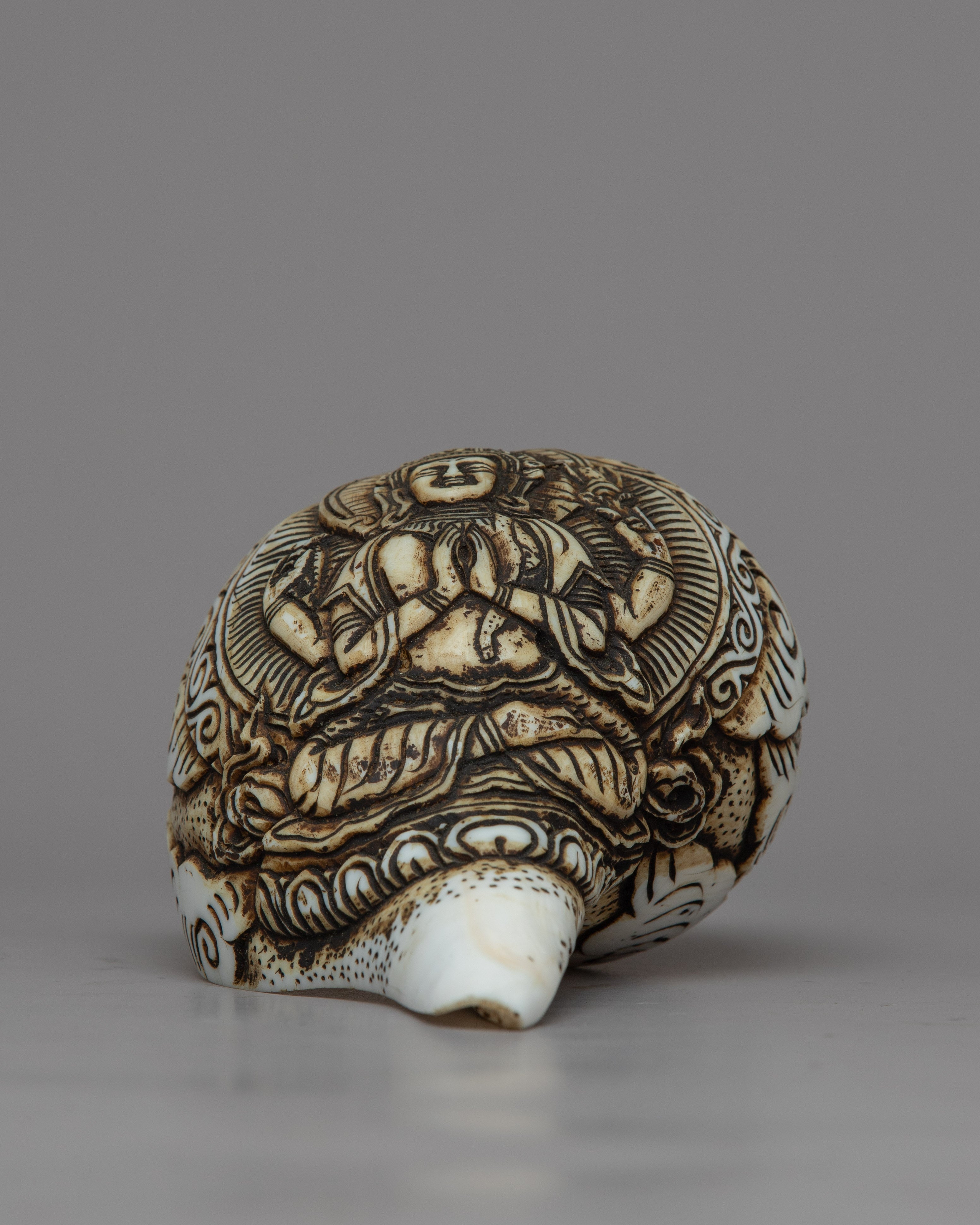 Chenresig Conch Shell | Invoke Divine Mercy and Healing