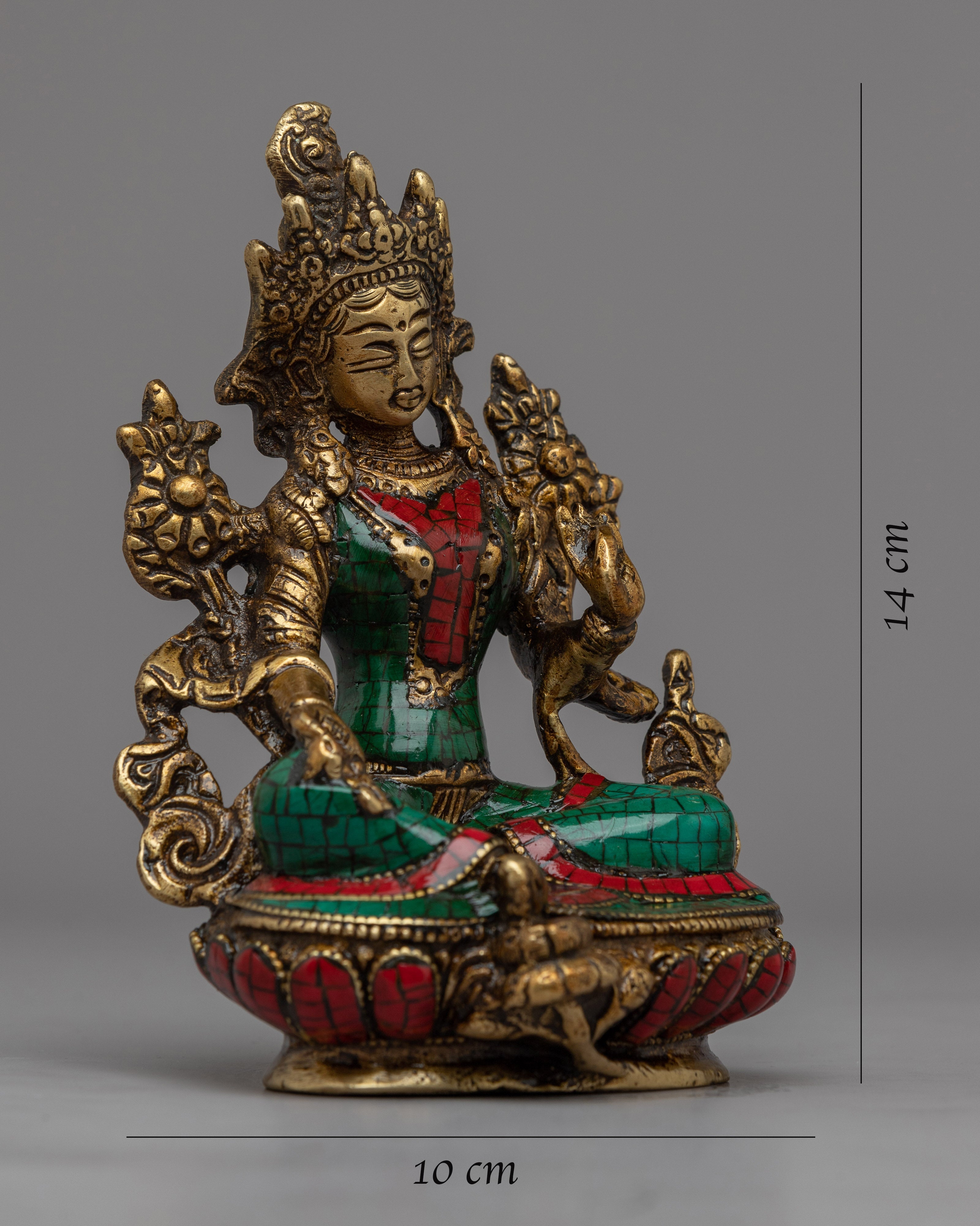 Sacred Arya Tara Statue | Beautifully Crafted Buddhist Deity of Enlightenment