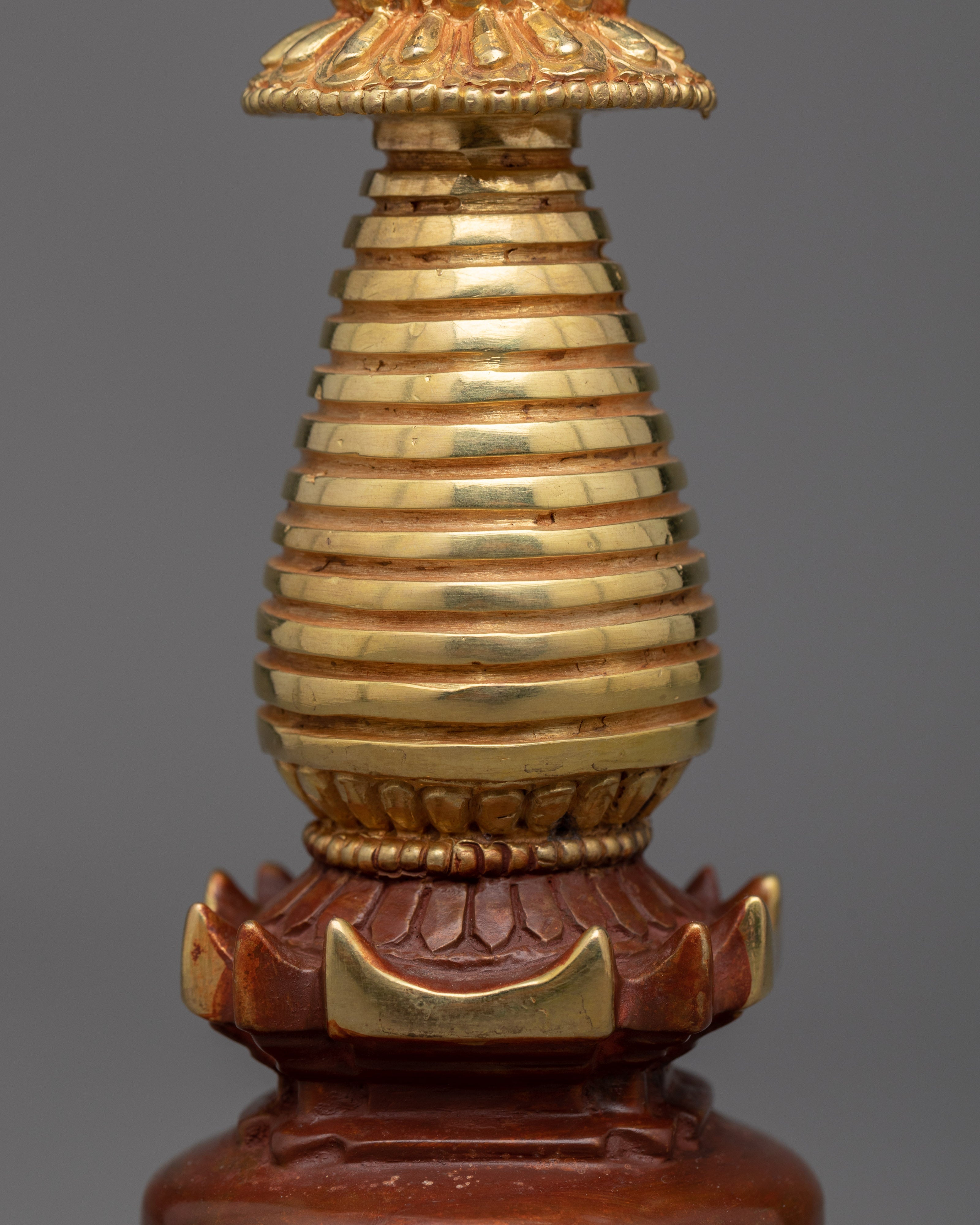 Sacred Spiritual Stupa Decor | Exquisite Handcrafted Symbol of Buddhist Teachings