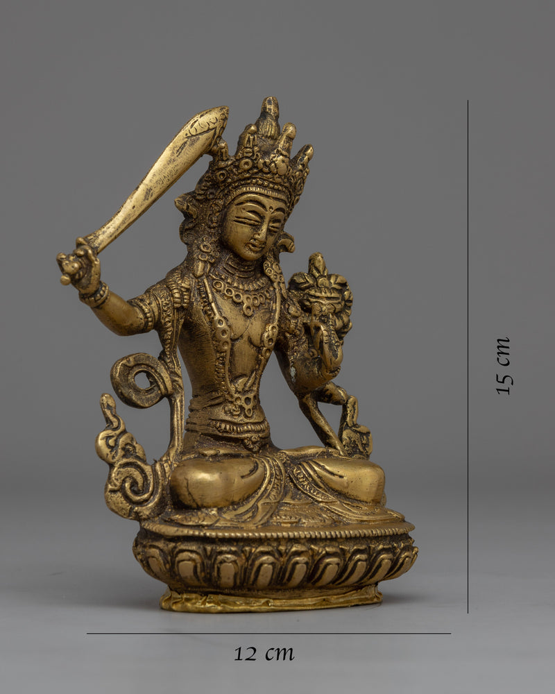 Wisdom Deity Manjushri Statue | Embodying Wisdom and Clarity