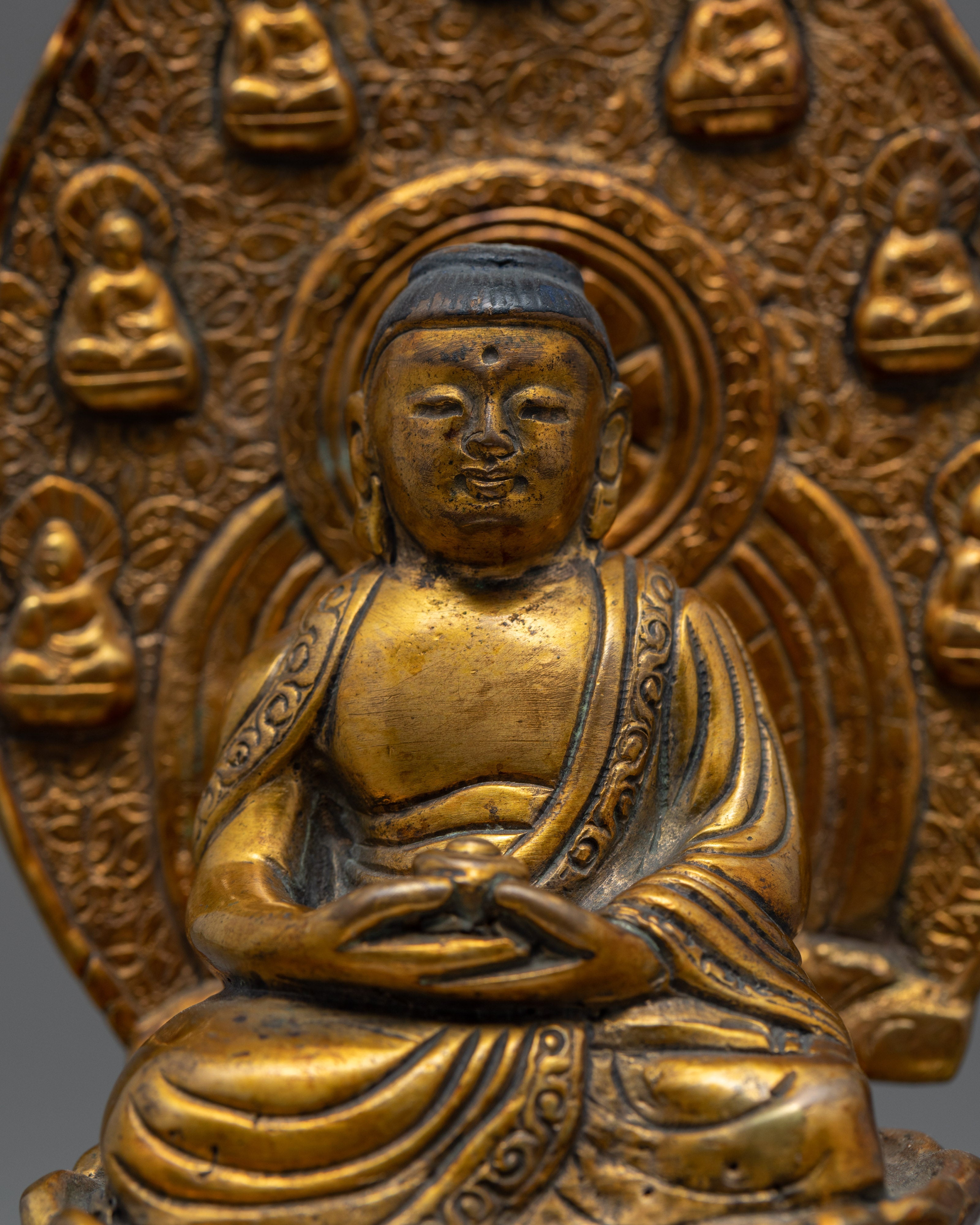 Amitabh Buddha Statue | Statue Miniatures | Buddhist Home Altar