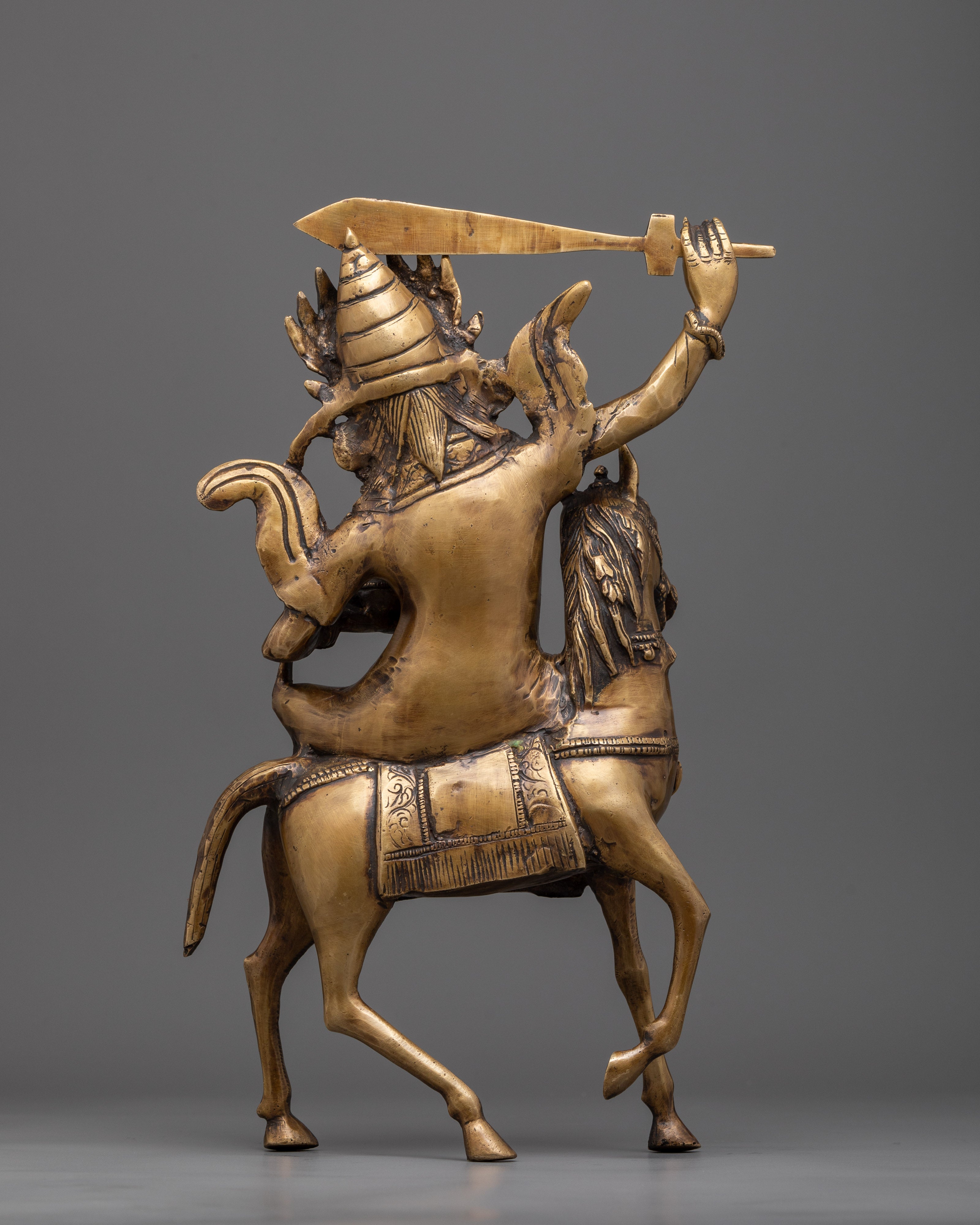 Palden Lhamo Empowerment Statue | Traditional Buddhist Artwork