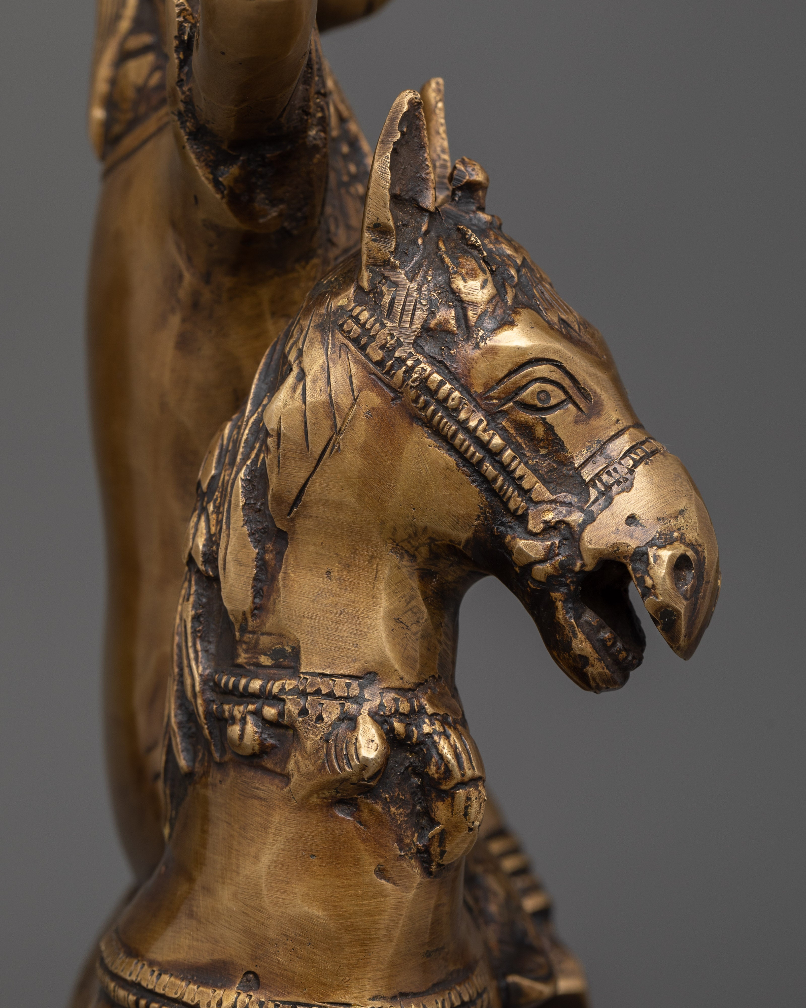 Palden Lhamo Empowerment Statue | Traditional Buddhist Artwork