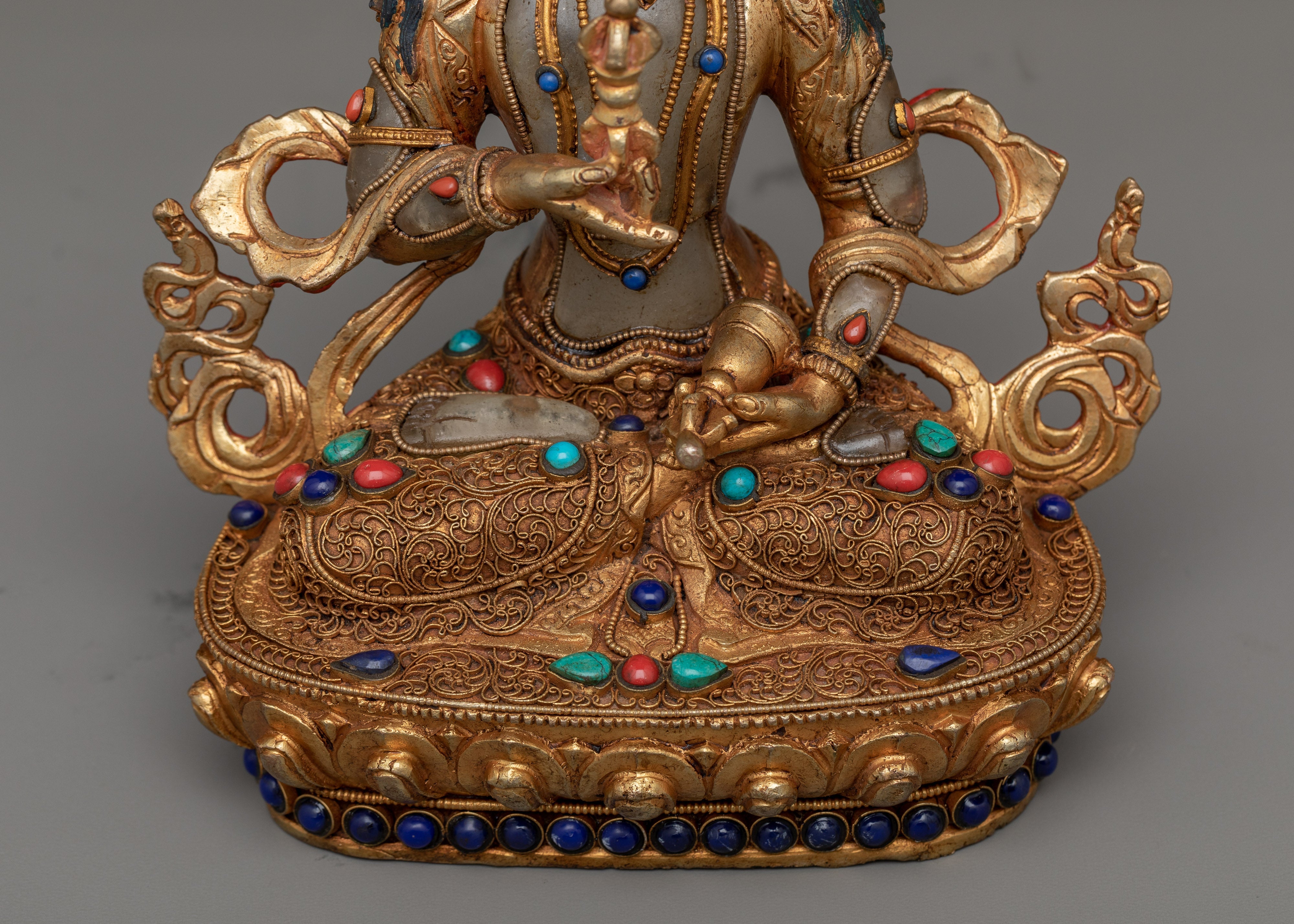 Crystal Vajarsattva Statue | Blessings of a Pure Heart & Mind