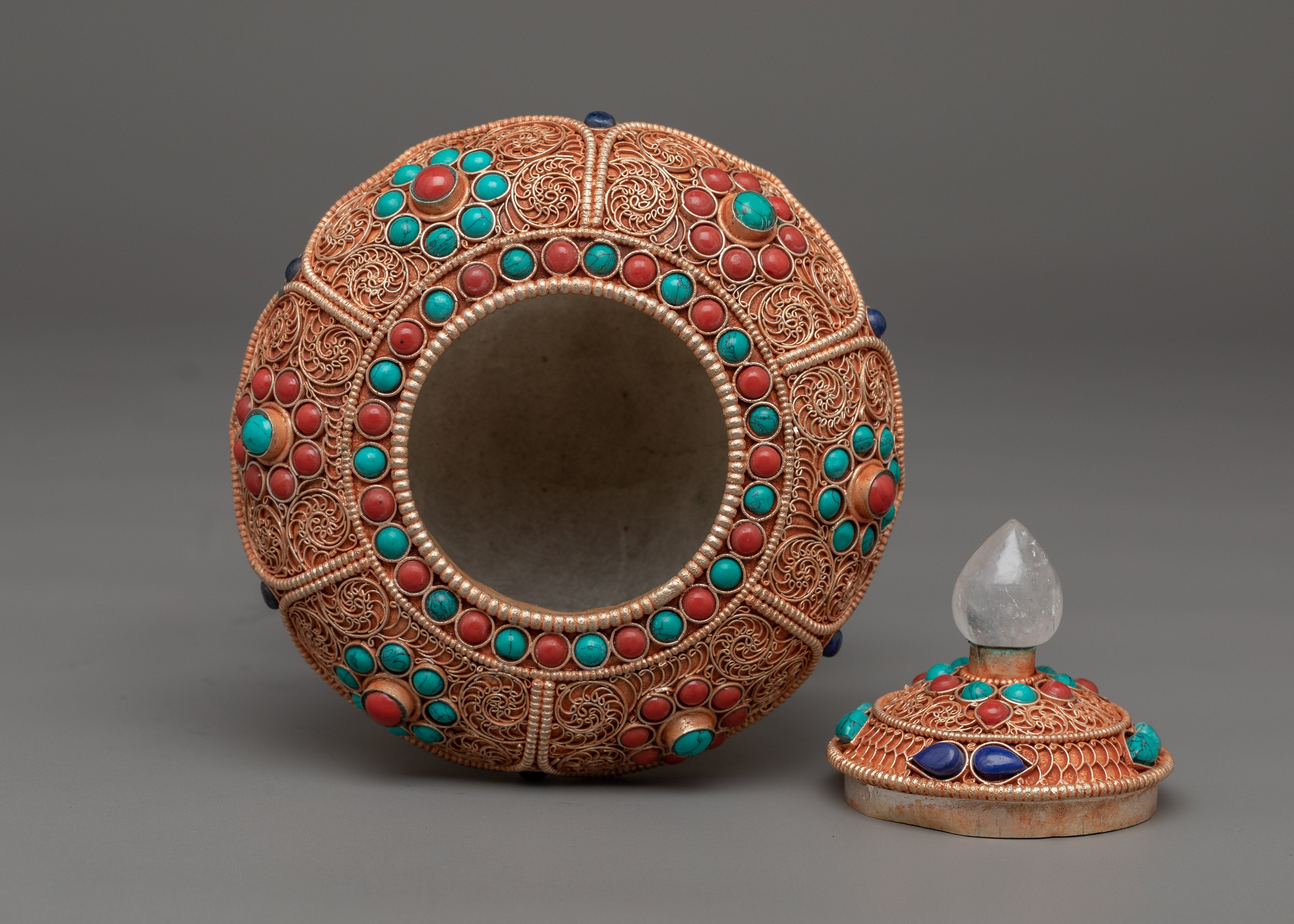 Crystal Dhupur Rice Pot | Serving Rice with Spirituality & Style