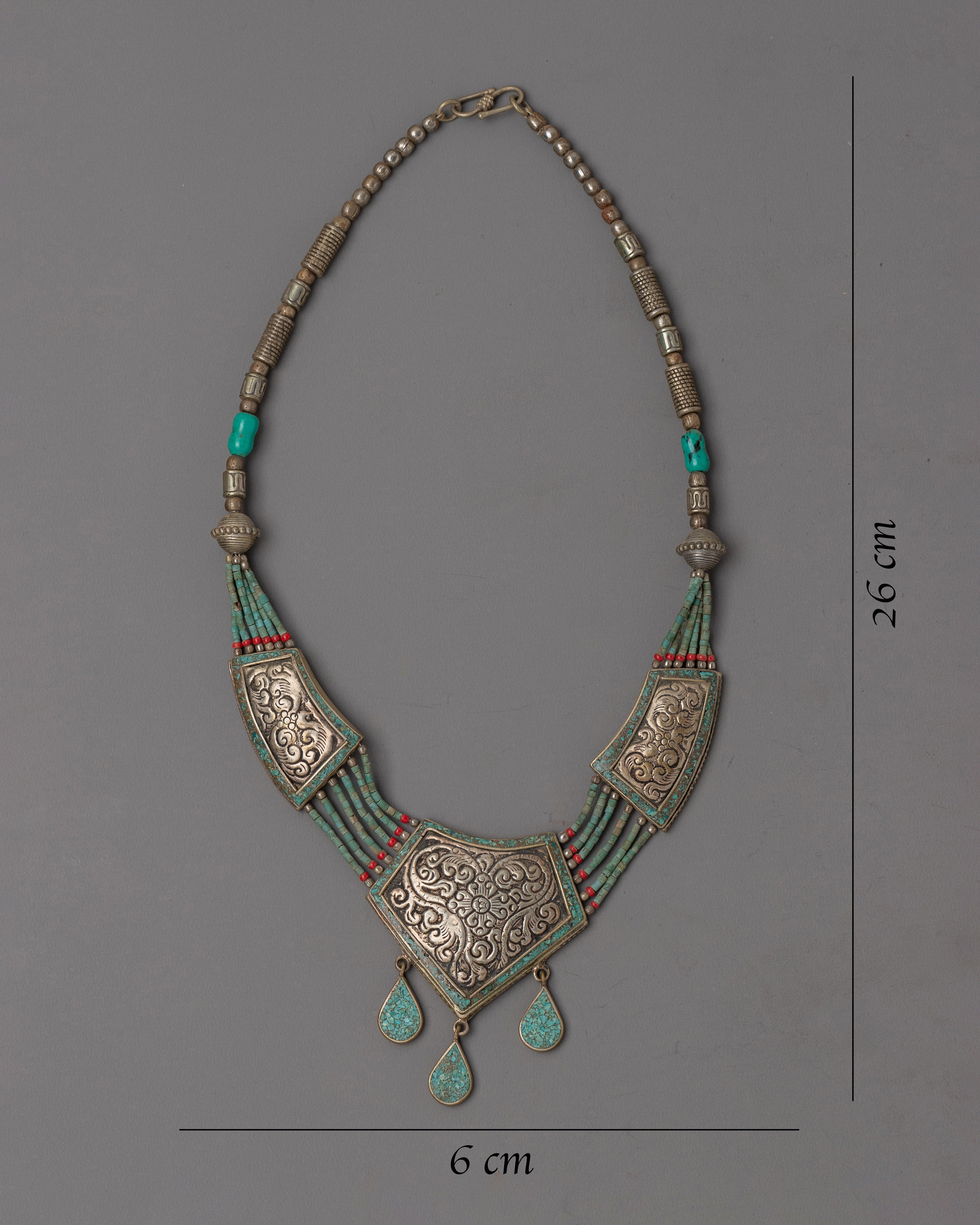 Measurment of necklace