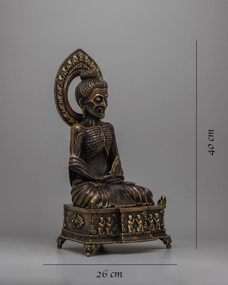 Fasting Buddha Statue | Embodying Sacrifice and Mindful Living