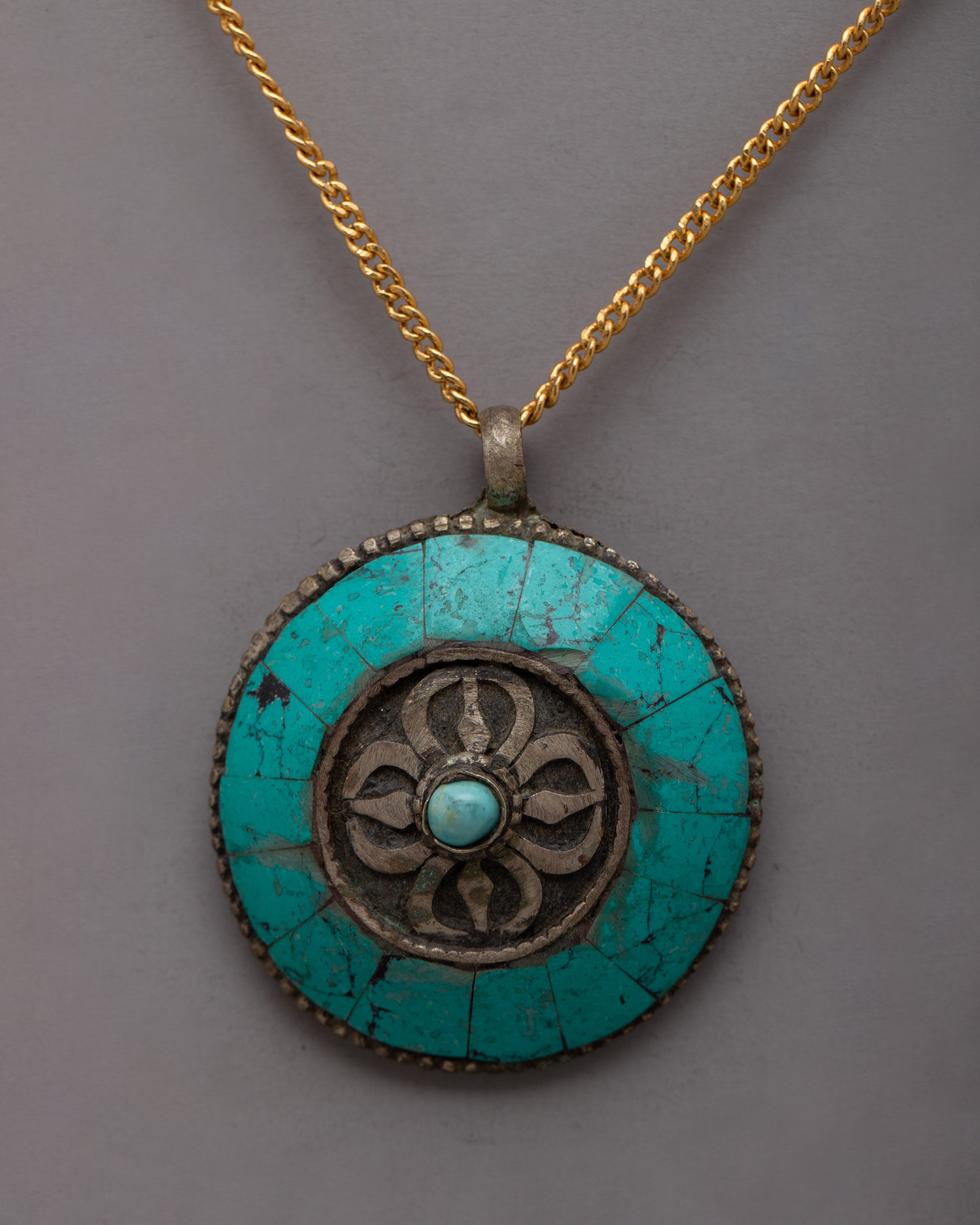 Turquoise Stone Locket